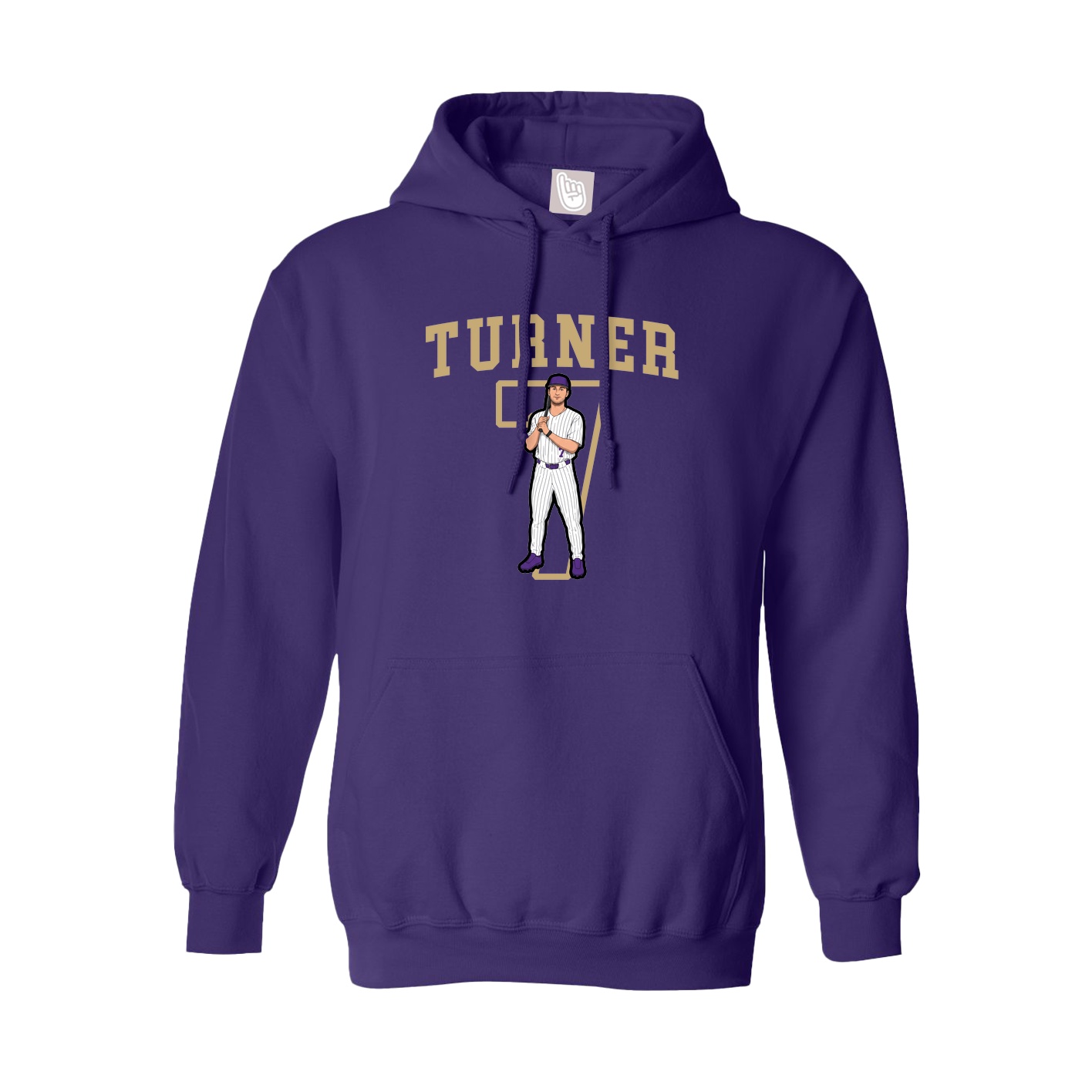 Hoodie — Shirsey in Purple