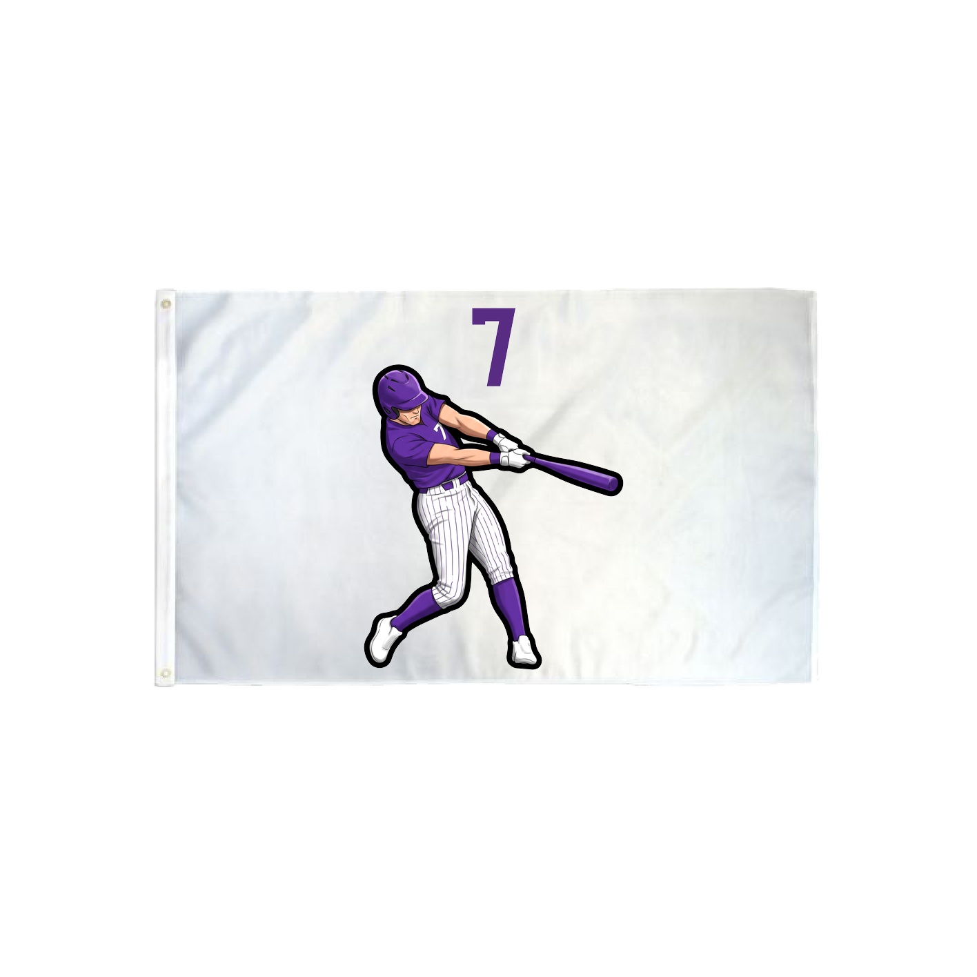 3x5 Flag — Number Top in Classic