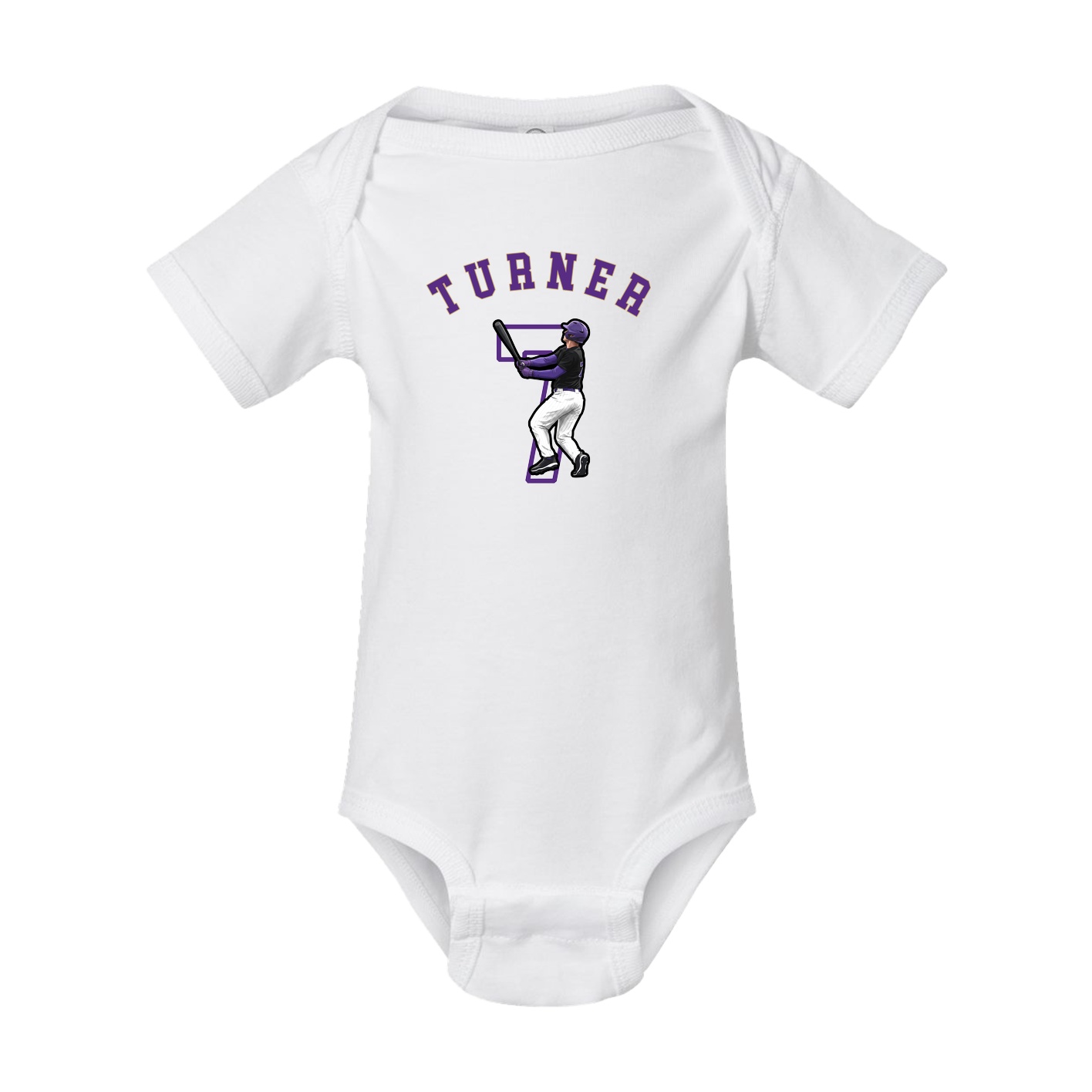 Baby Onesie — Shirsey Arch in White