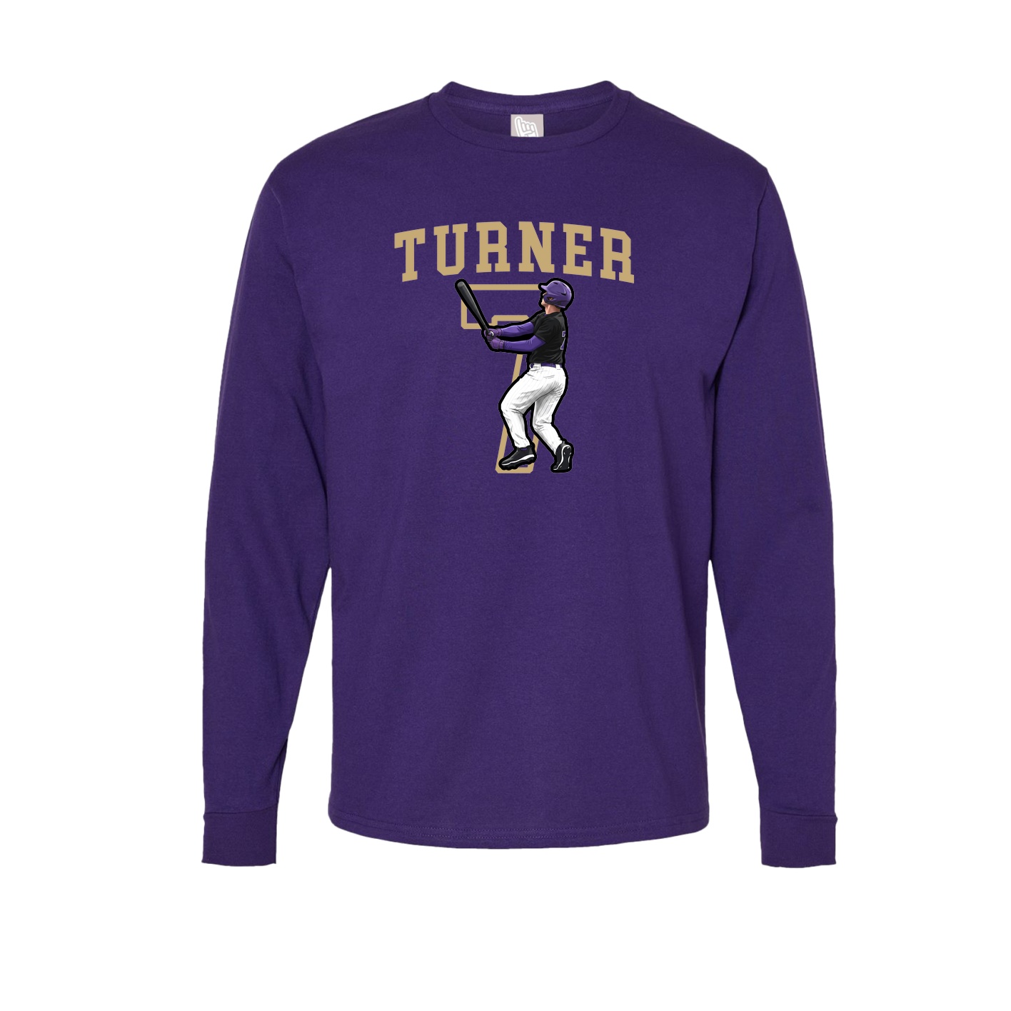 Long Sleeve Tee — Shirsey in Purple