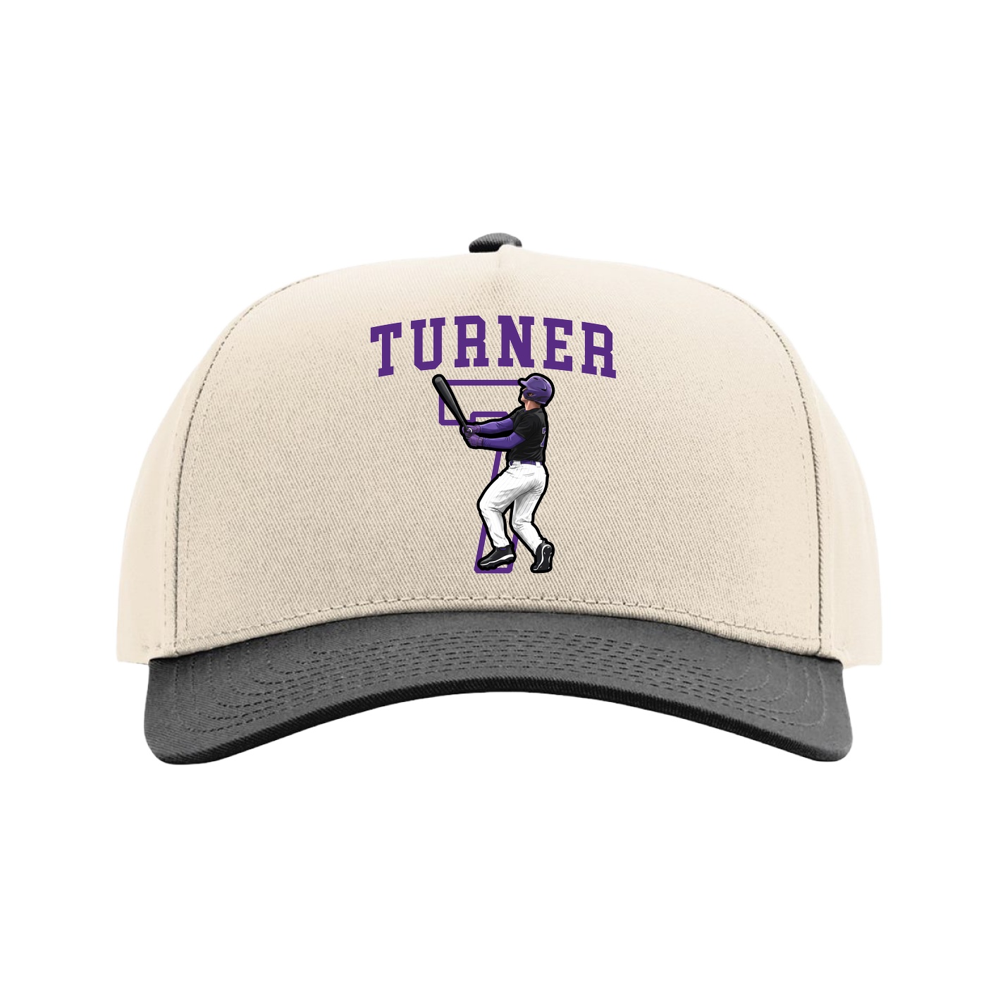 Full Fabric Five-Panel Champ Cap