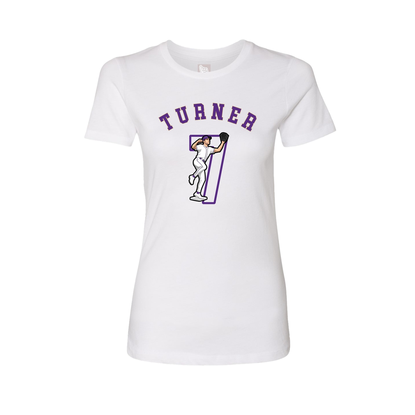 Womens Tee — Shirsey Arch in White
