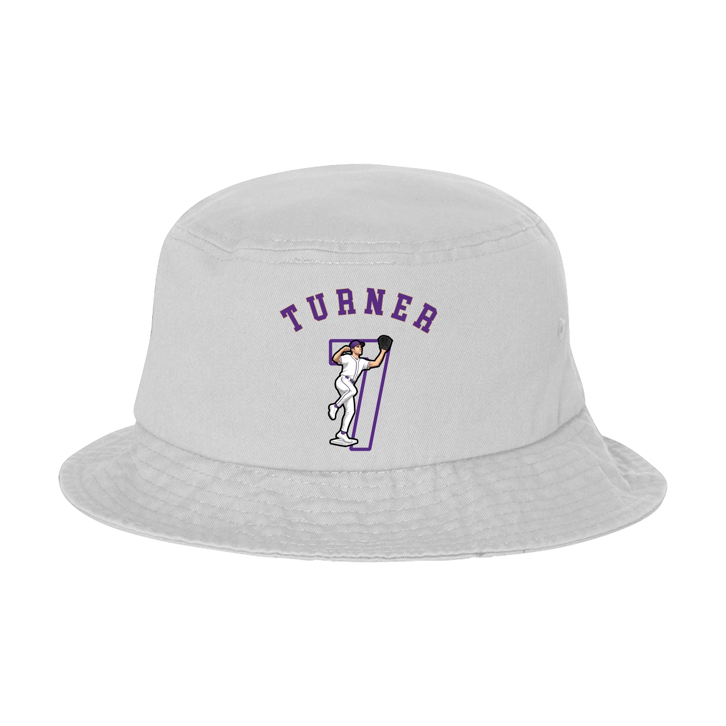 Bucket Cap — Shirsey Arch in White