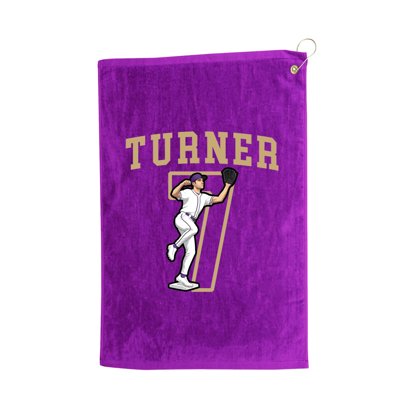 Golf Towel — Shirsey in Purple