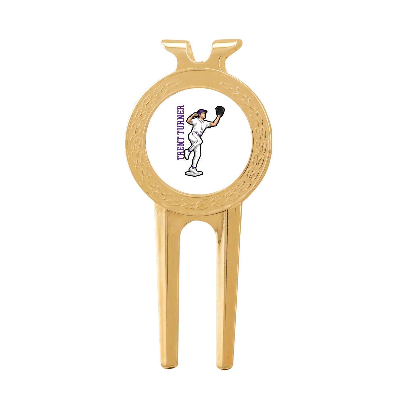 Divot Tool with Ball Marker — Name Vertical in Classic