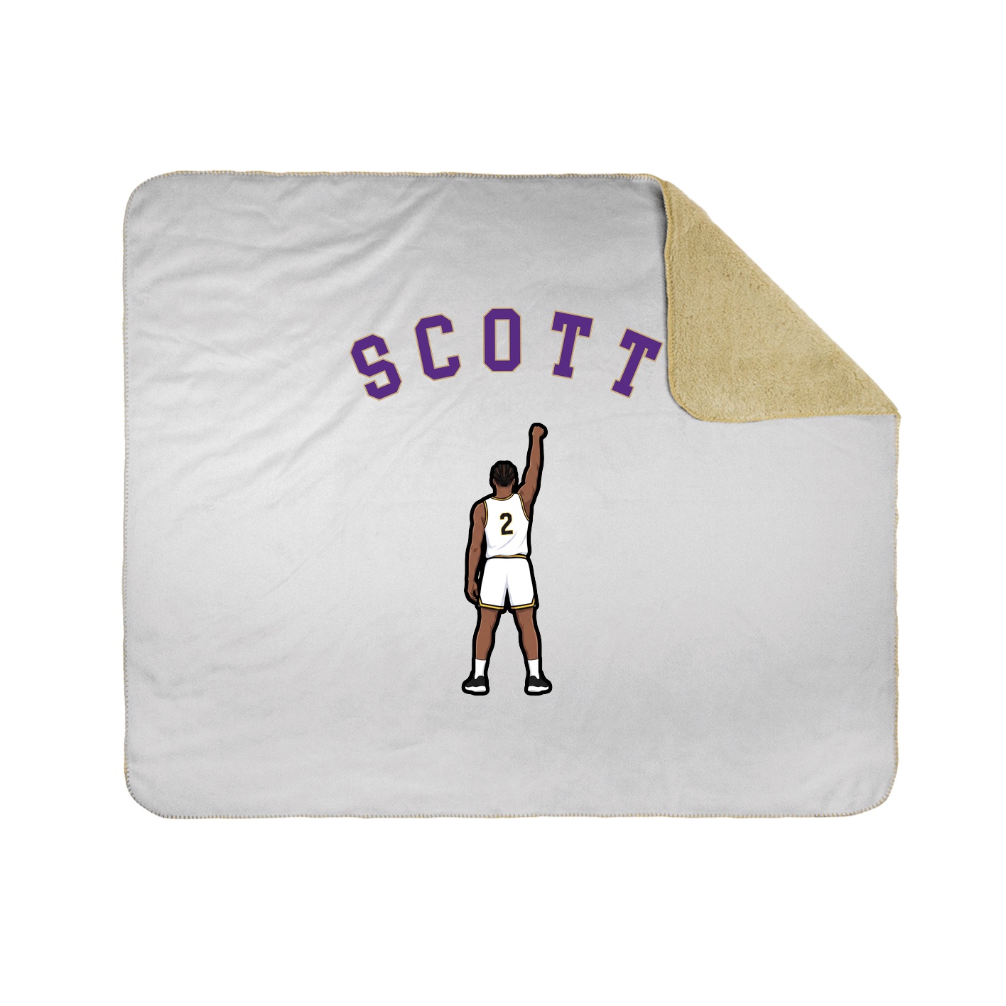 Throw Blanket — Shirsey Arch in White