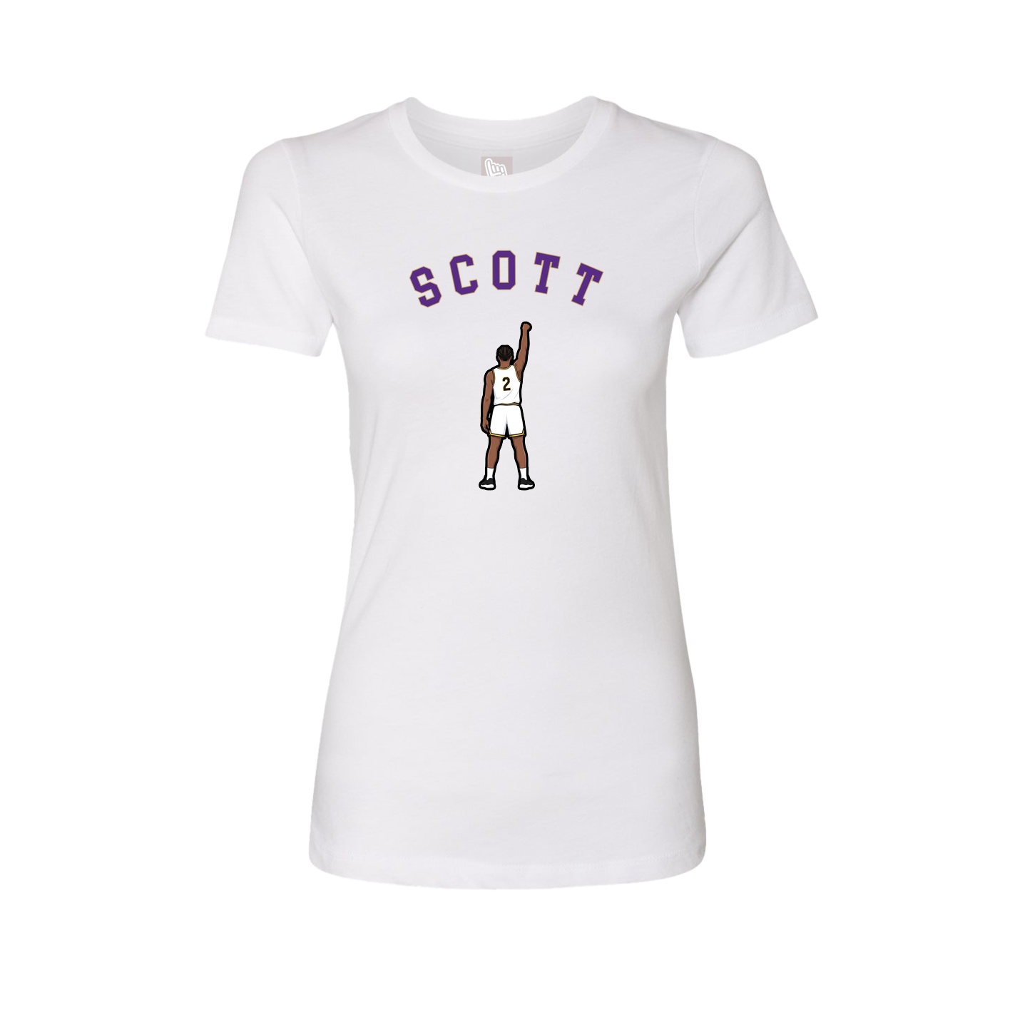 Womens Tee — Shirsey Arch in White