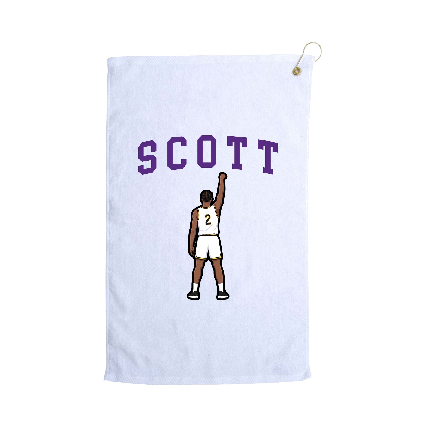 Golf Towel — Shirsey in White