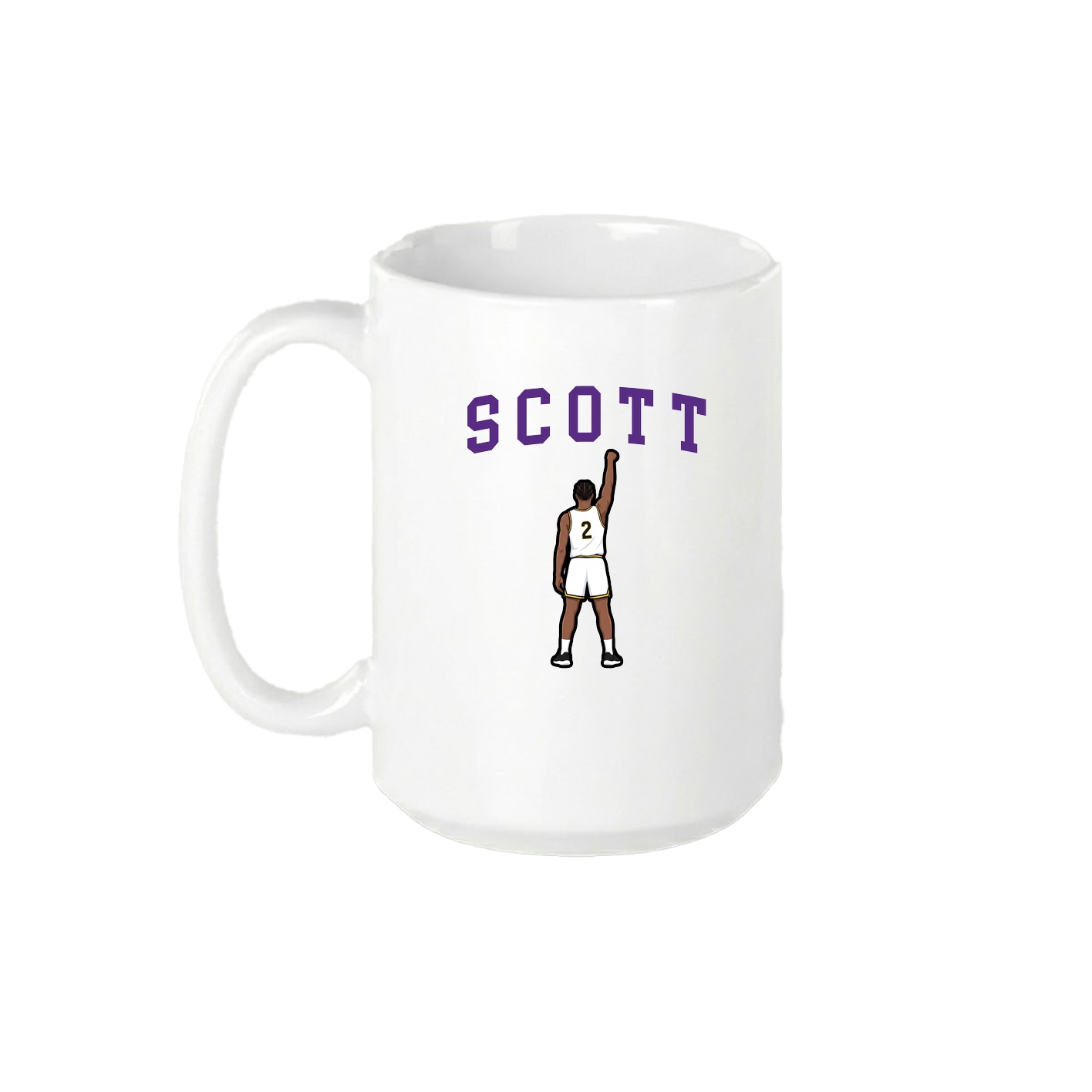 15oz Coffee Mug — Shirsey in White