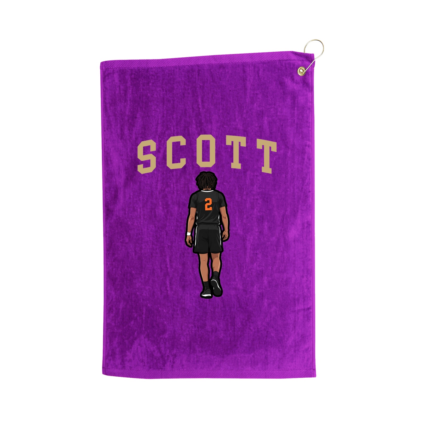 Golf Towel — Shirsey in Purple