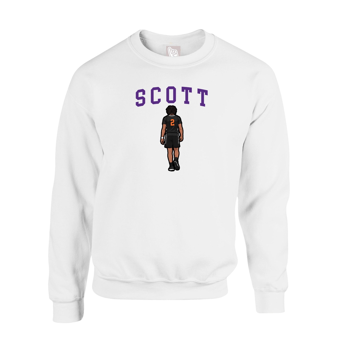 Fleece Crew — Shirsey in White