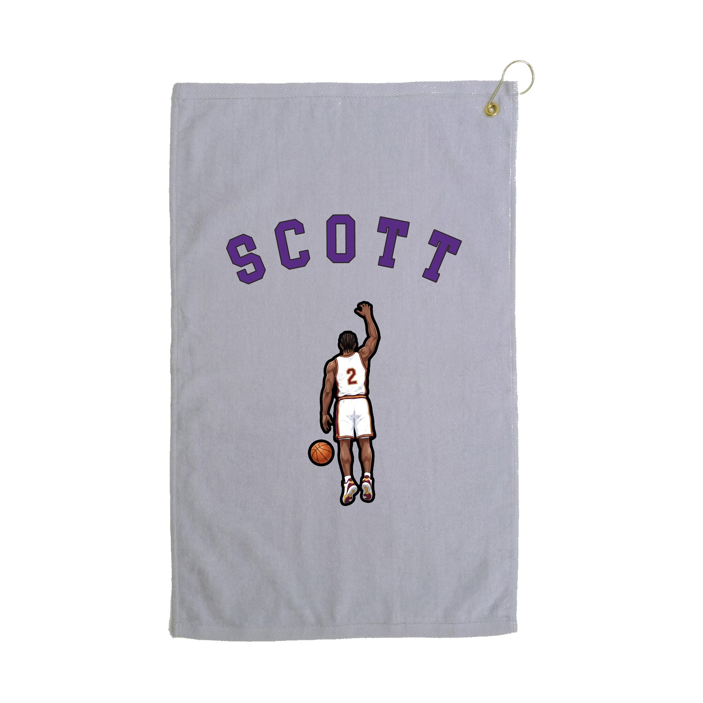 Golf Towel — Shirsey Arch in Grey