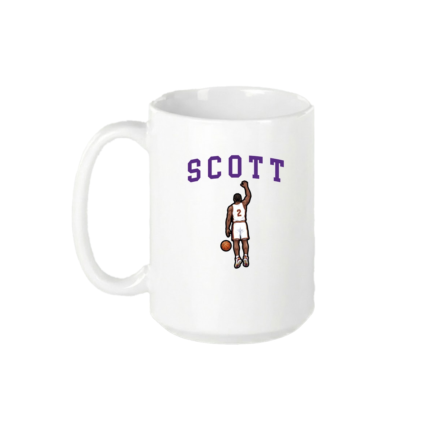 15oz Coffee Mug — Shirsey in White