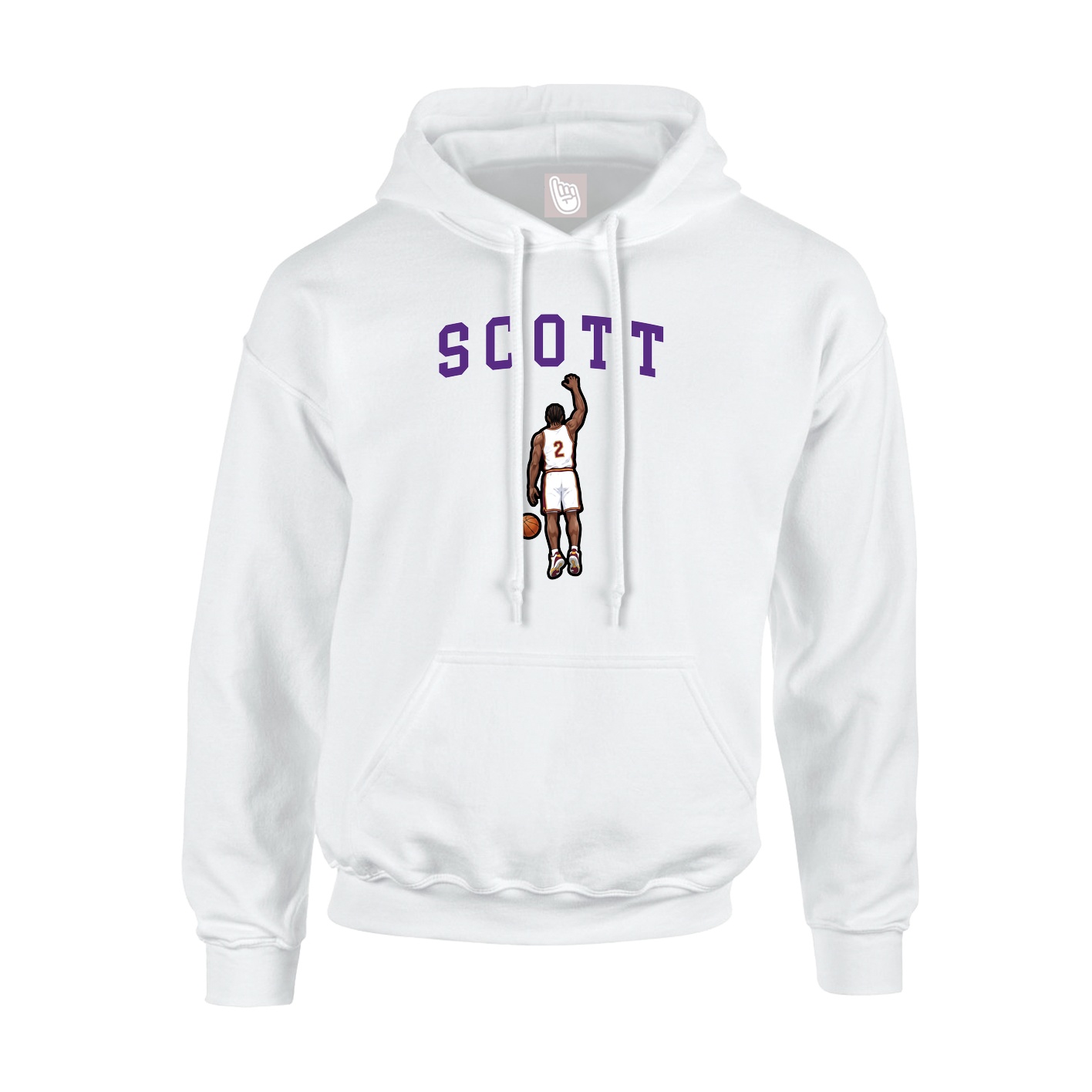 Hoodie — Shirsey in White