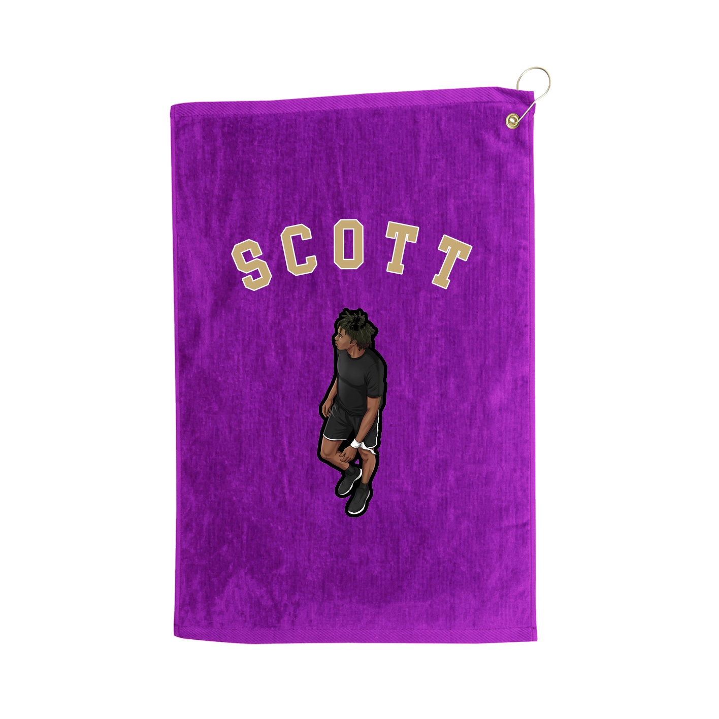 Golf Towel — Shirsey Arch in Purple