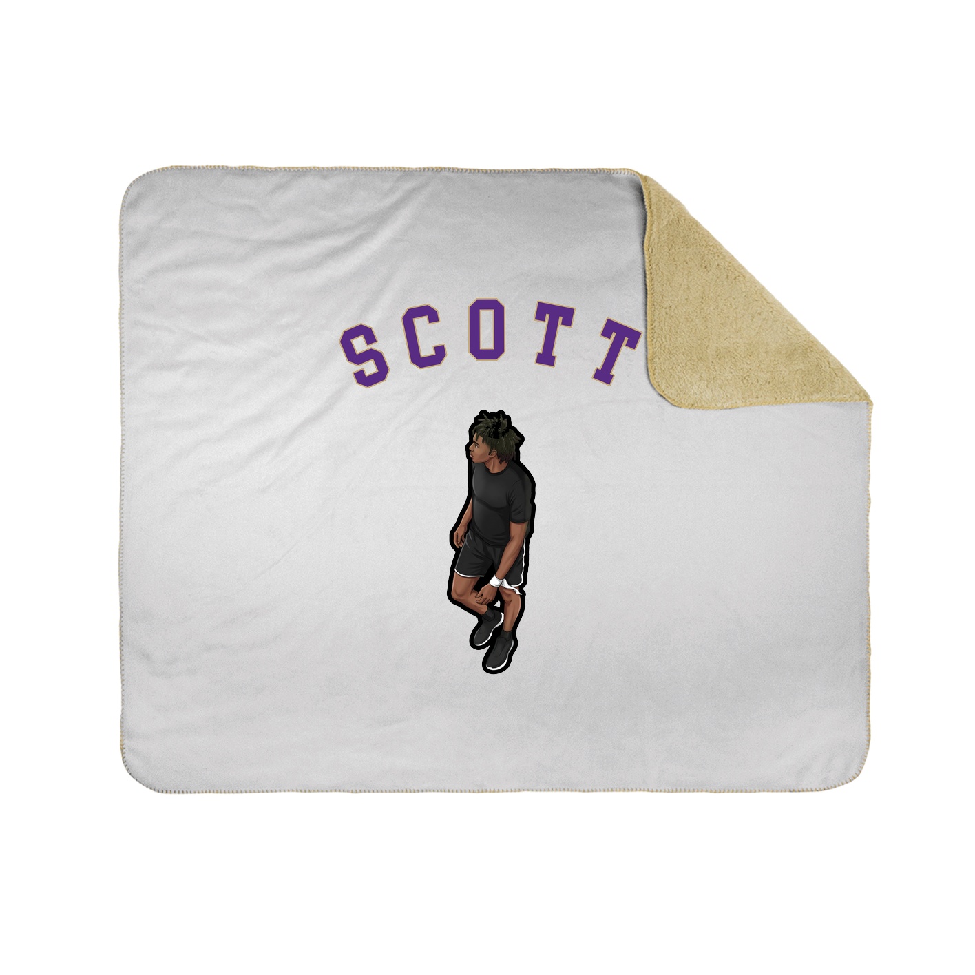 Throw Blanket — Shirsey Arch in White