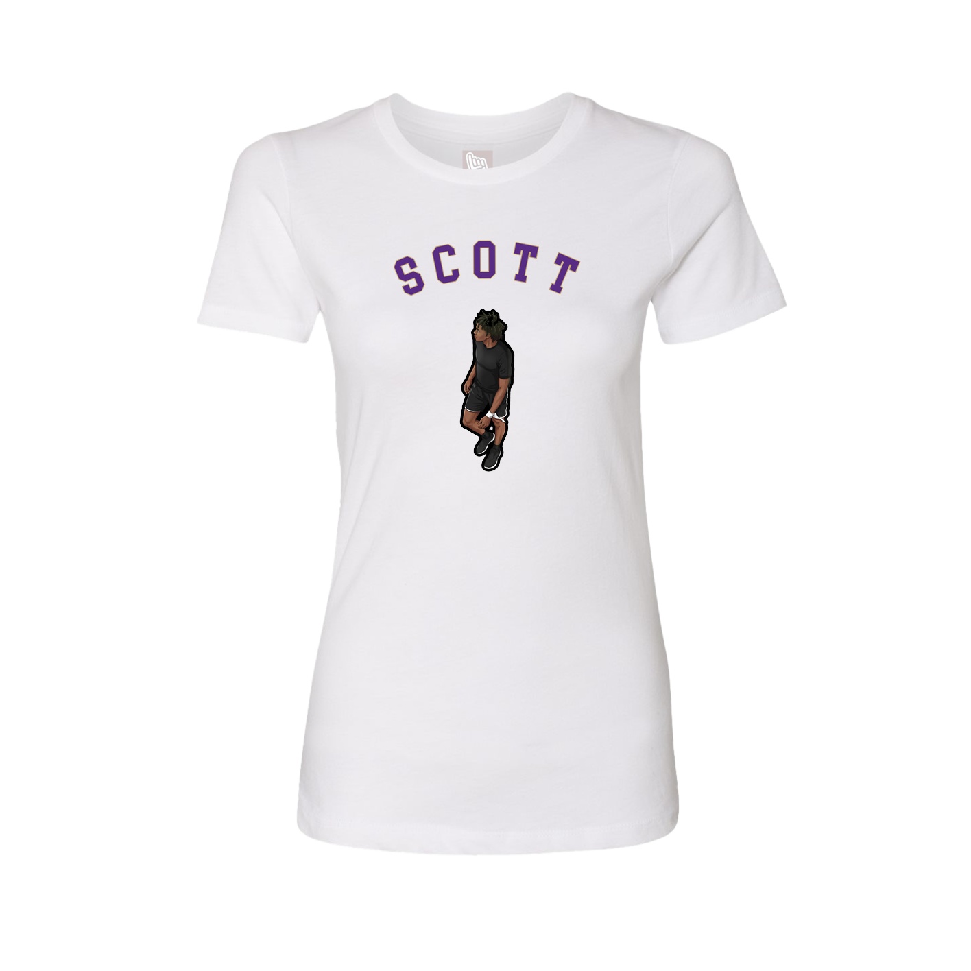 Womens Tee — Shirsey Arch in White