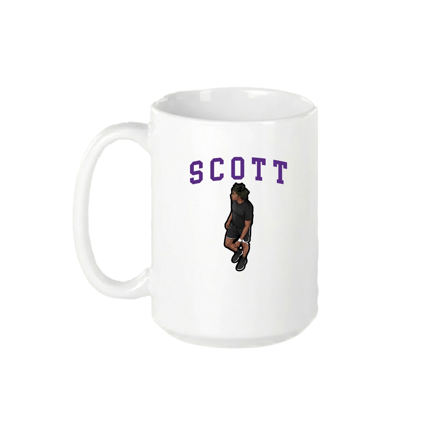 15oz Coffee Mug — Shirsey in White