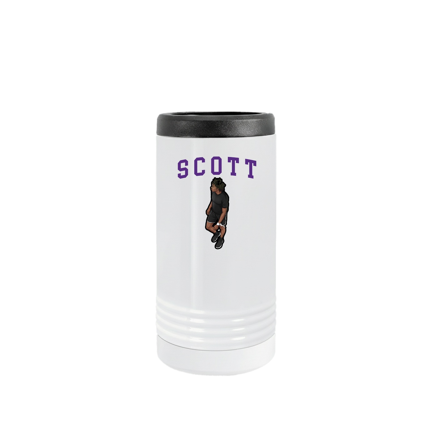 Slim Beverage Holder — Shirsey in White