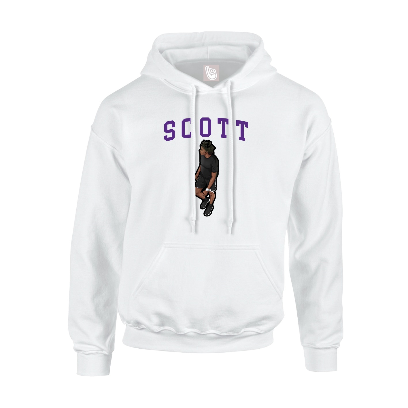 Youth Hoodie — Shirsey in White