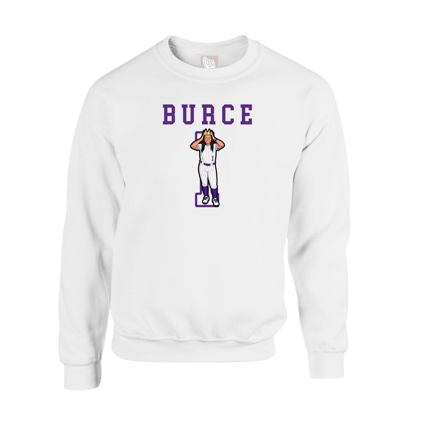 Fleece Crew — Shirsey in White