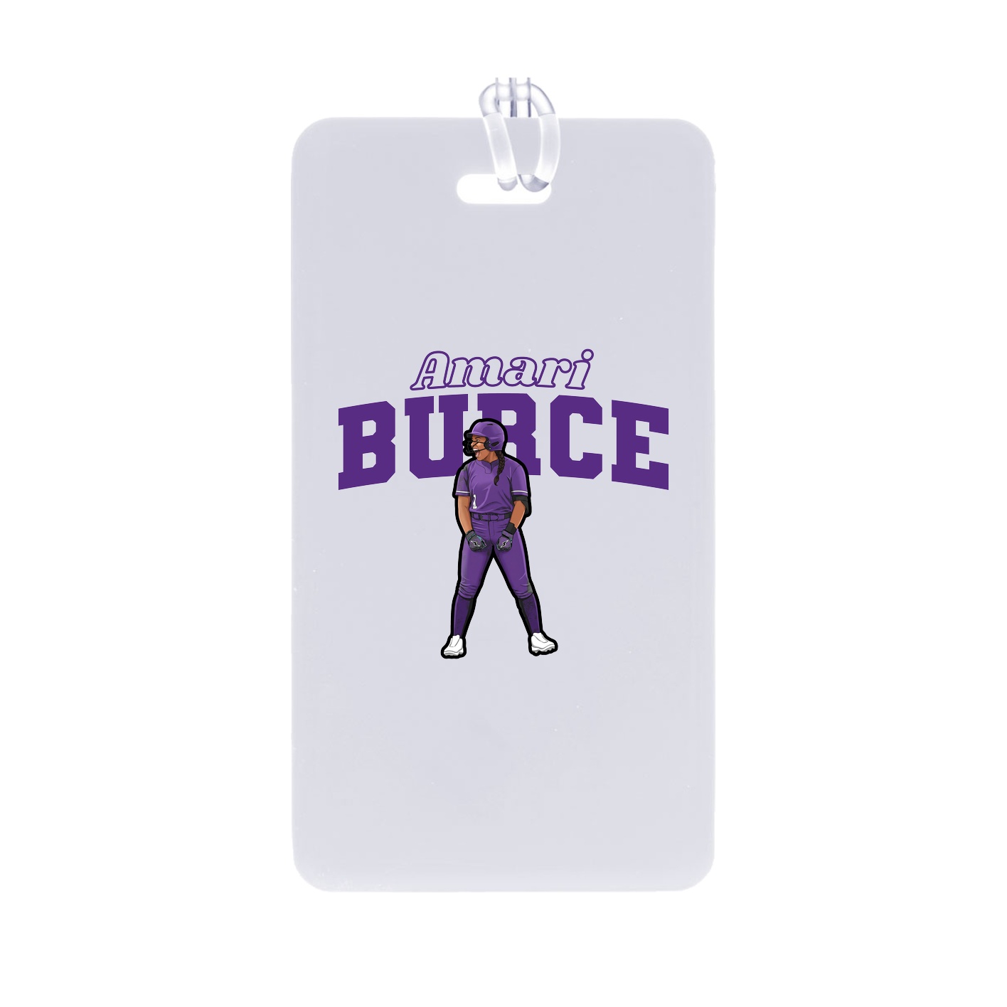 Bag Tag — Name Arch in Classic