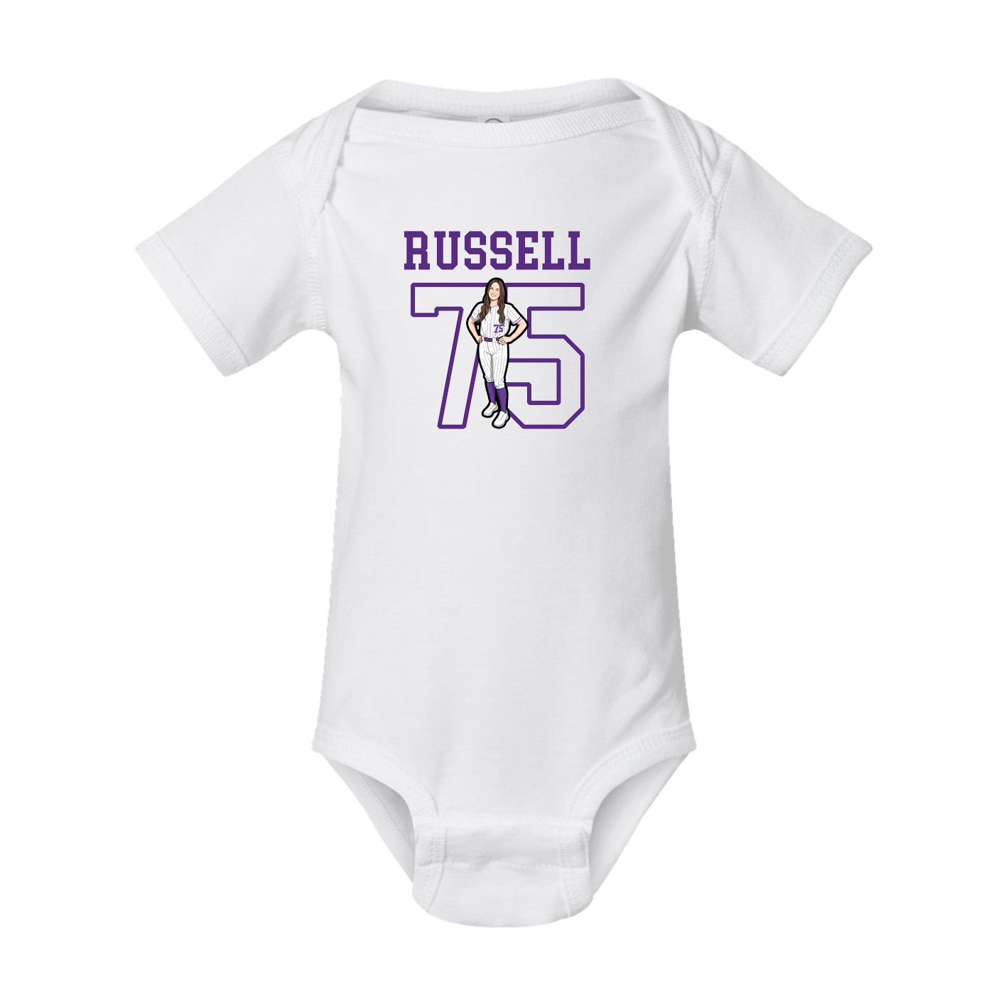 Baby Onesie — Shirsey in White