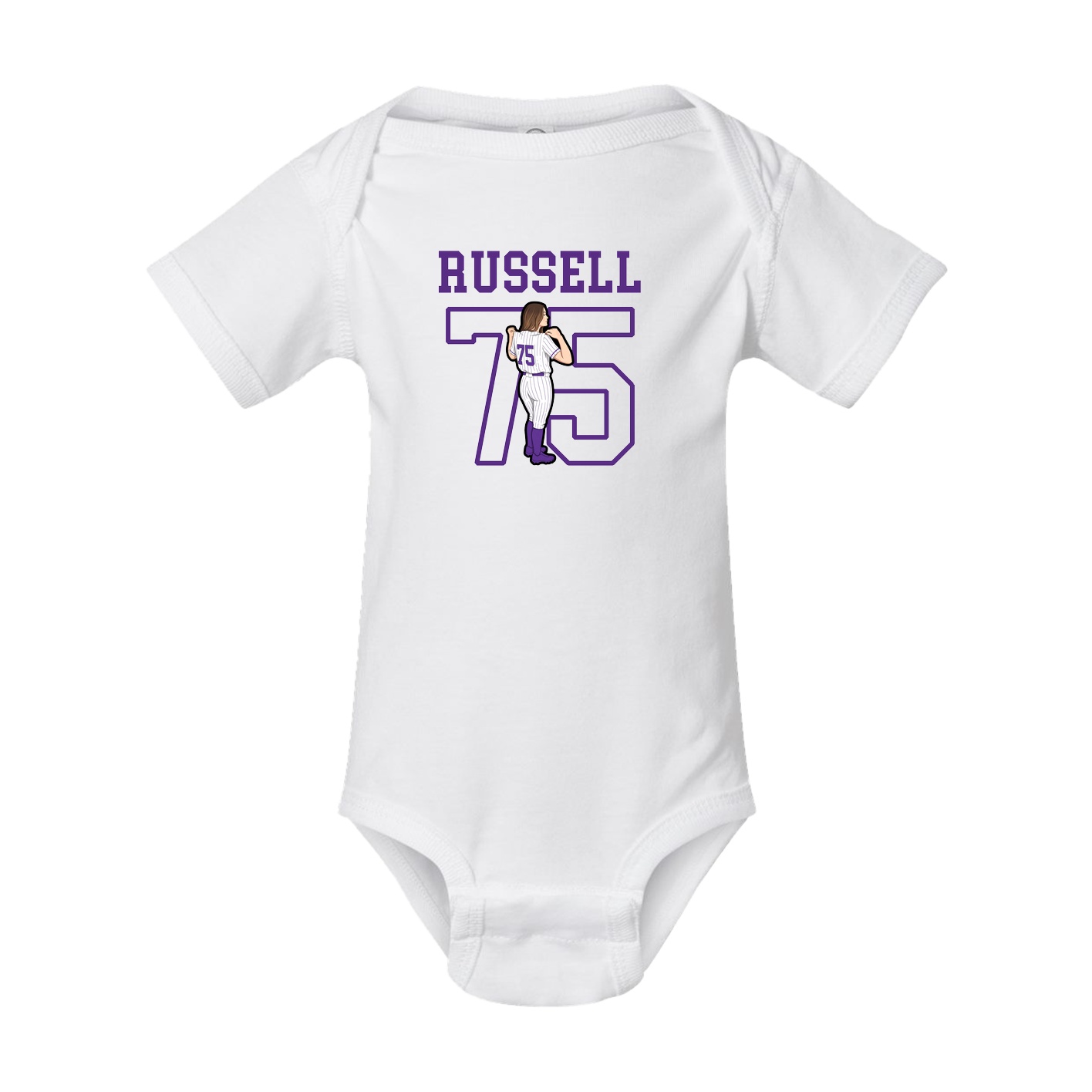 Baby Onesie — Shirsey in White
