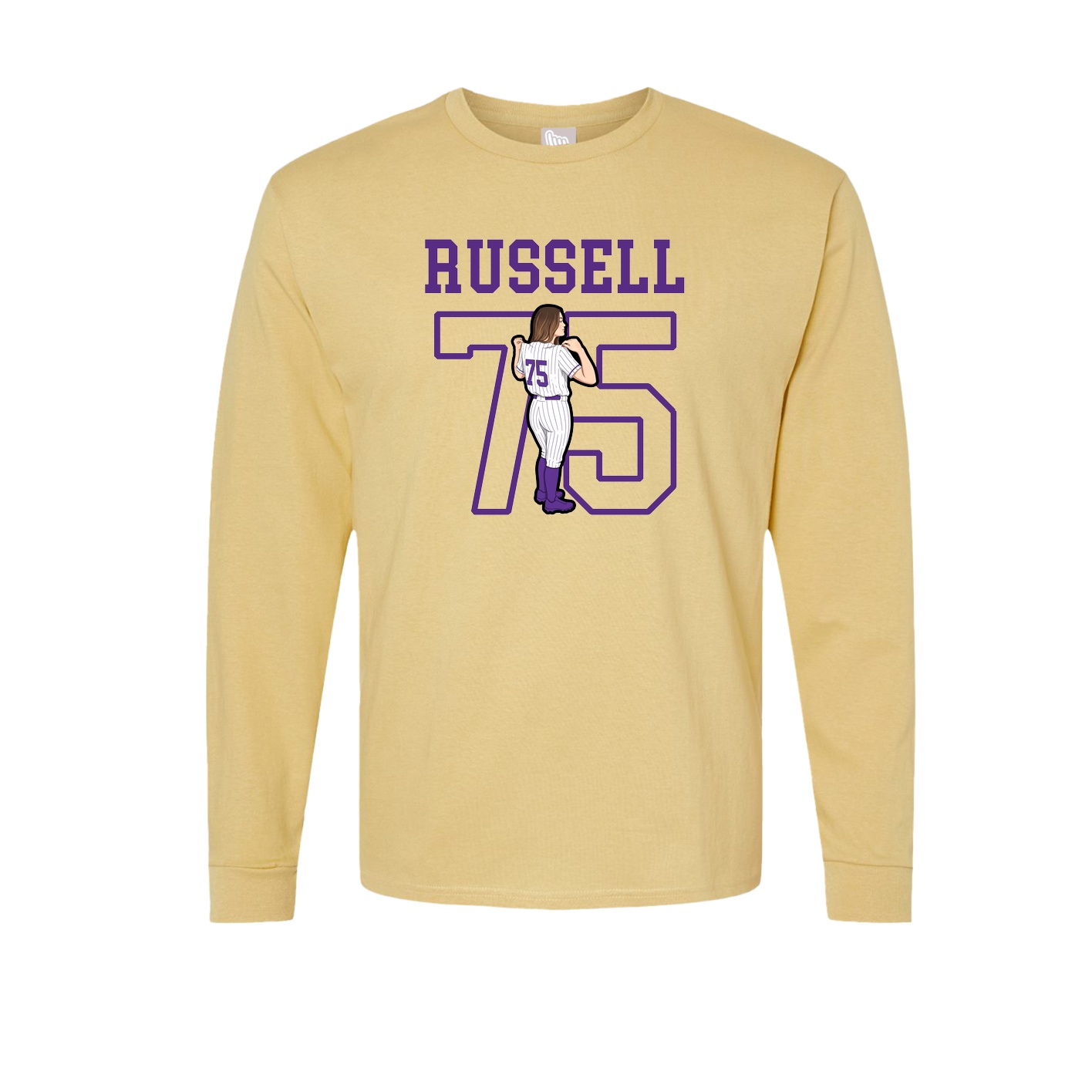 Long Sleeve Tee — Shirsey in Vegas Gold