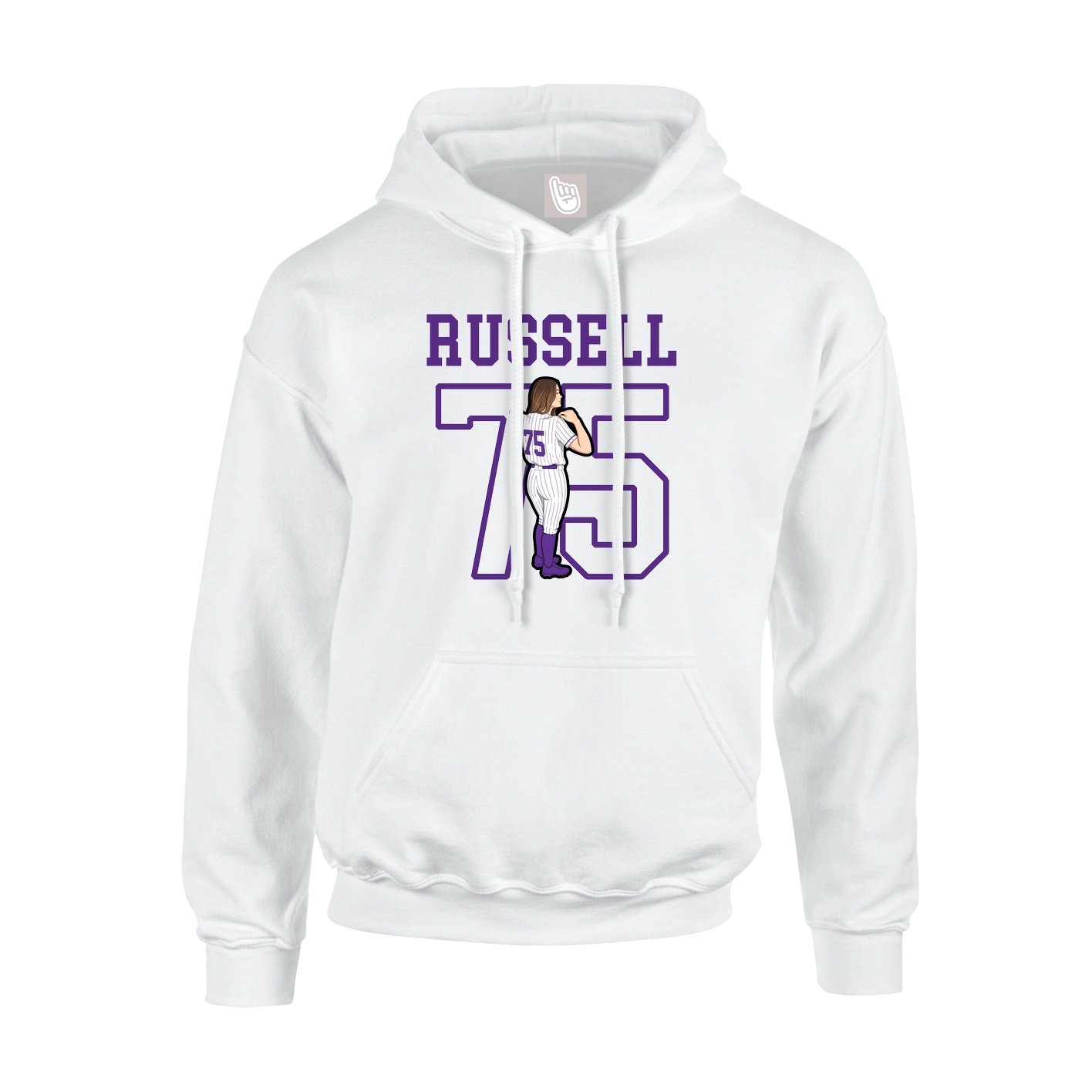 Youth Hoodie — Shirsey in White
