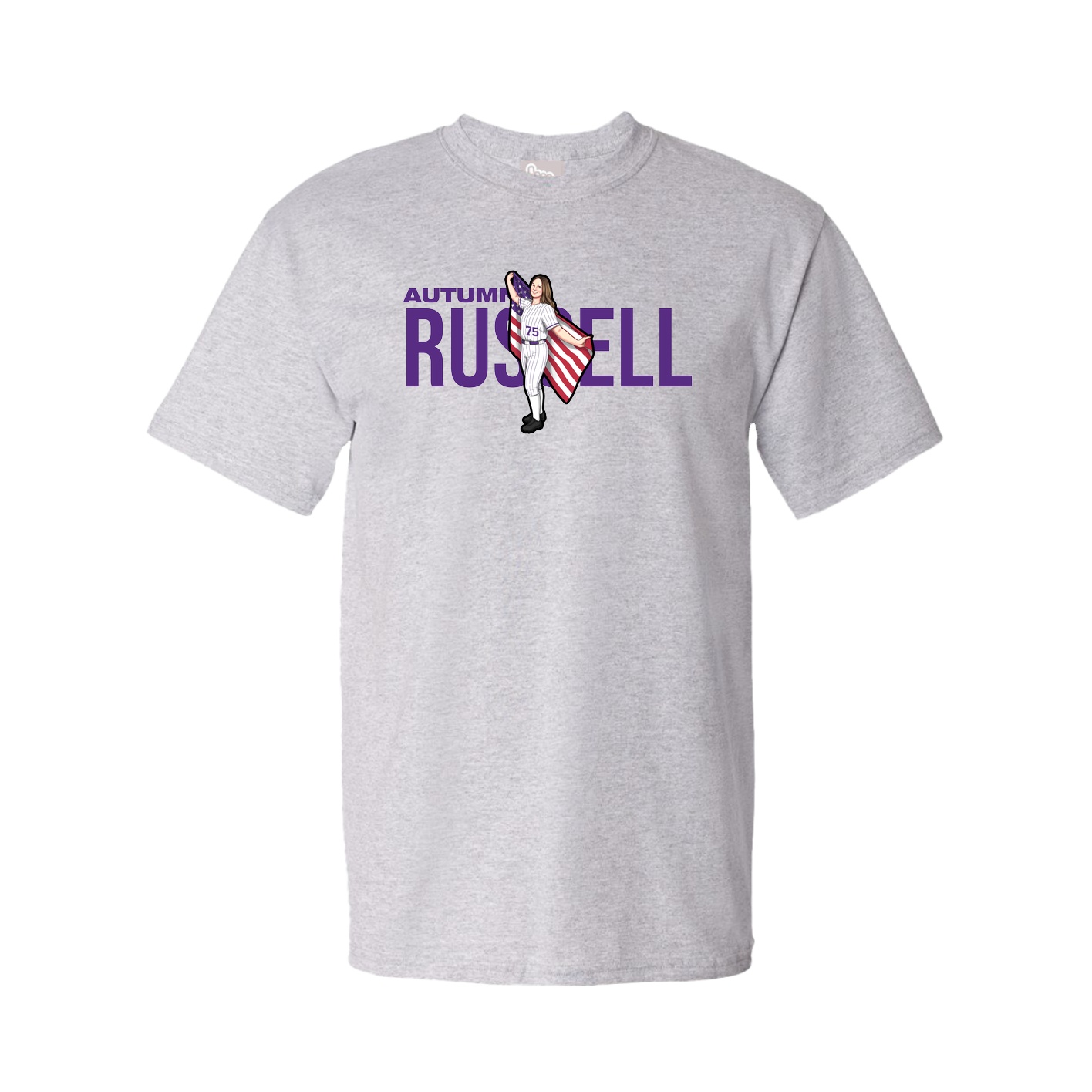 Tee — Player Name in Grey