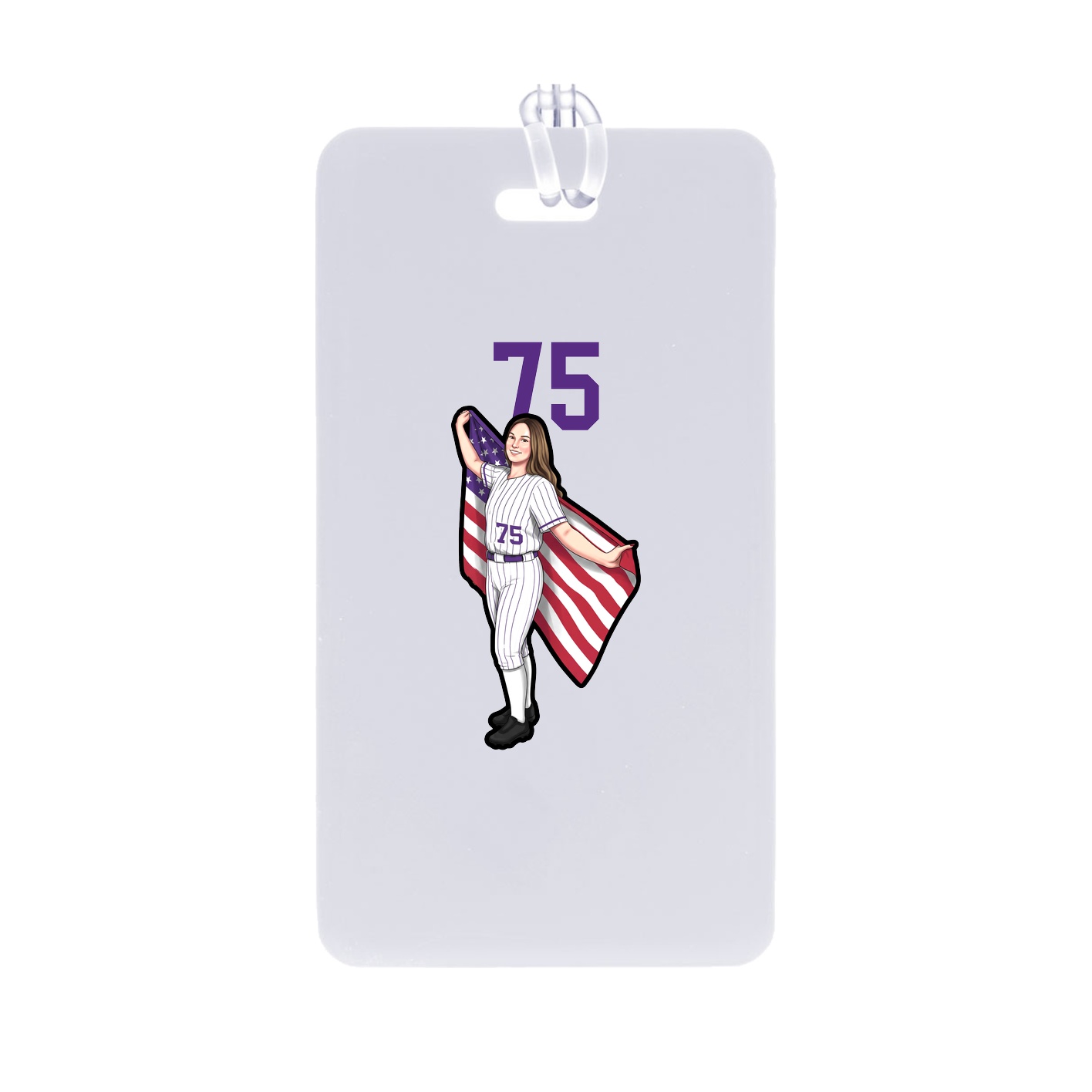 Bag Tag — Number Top in Classic
