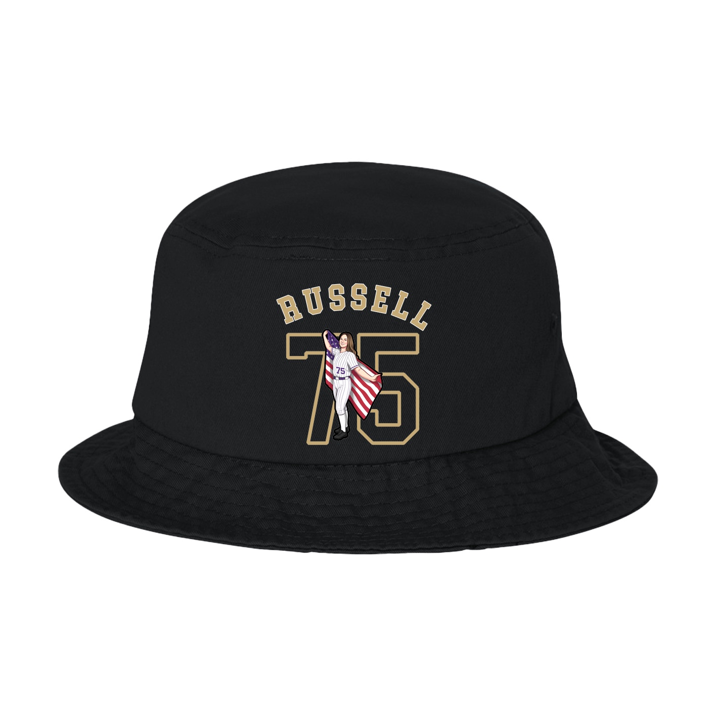 Bucket Cap — Shirsey Arch in Black
