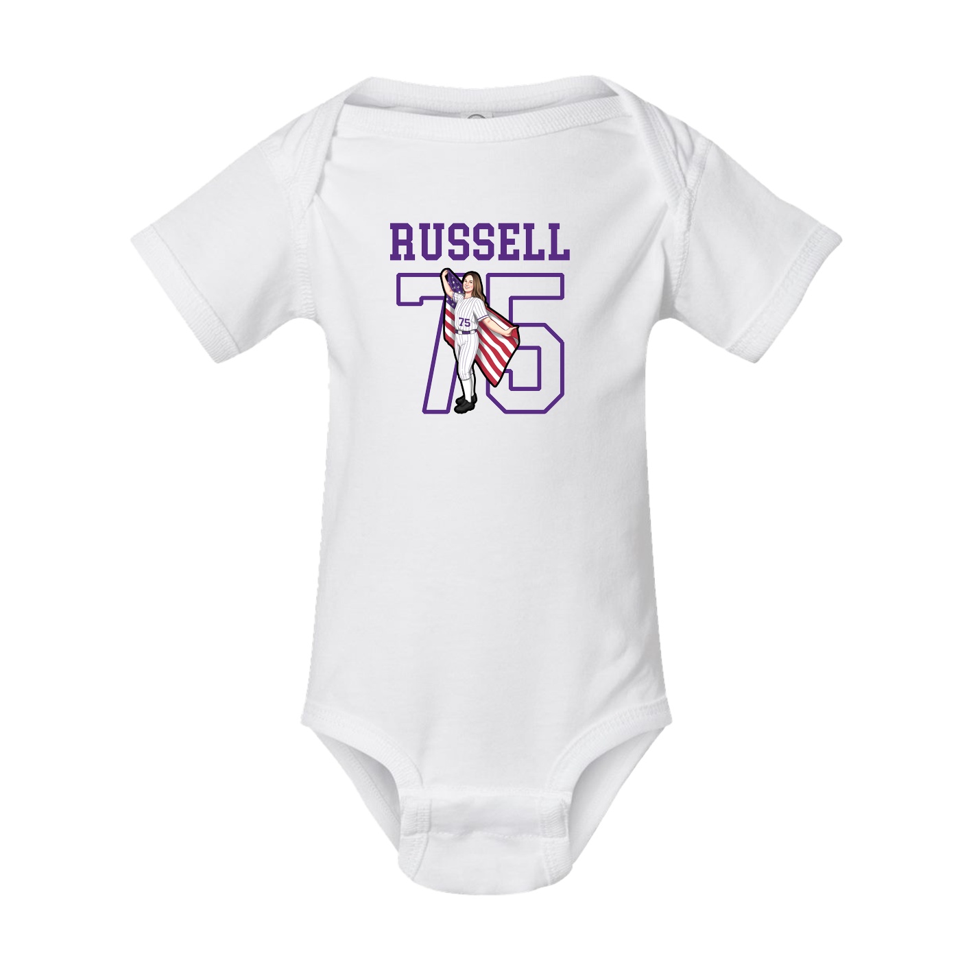Baby Onesie — Shirsey in White