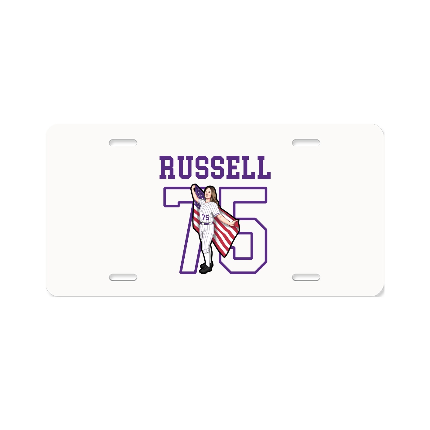 License Plate — Shirsey in Classic