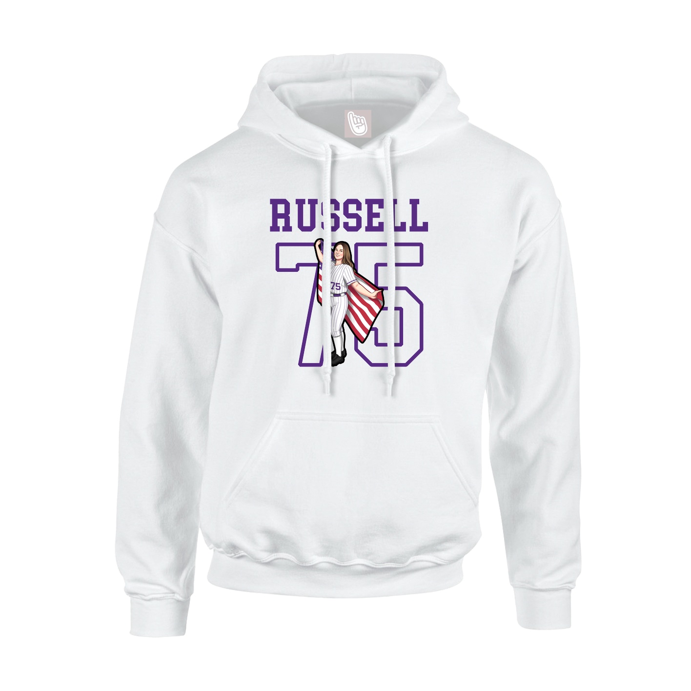 Youth Hoodie — Shirsey in White