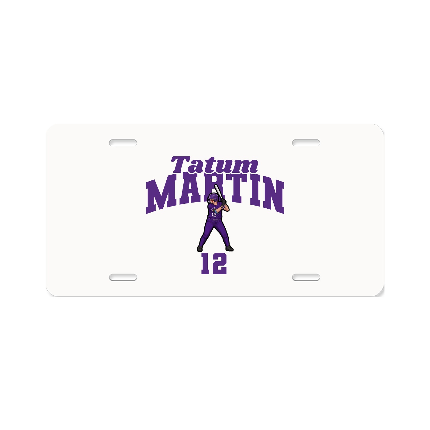 License Plate — Signature Arch in Classic