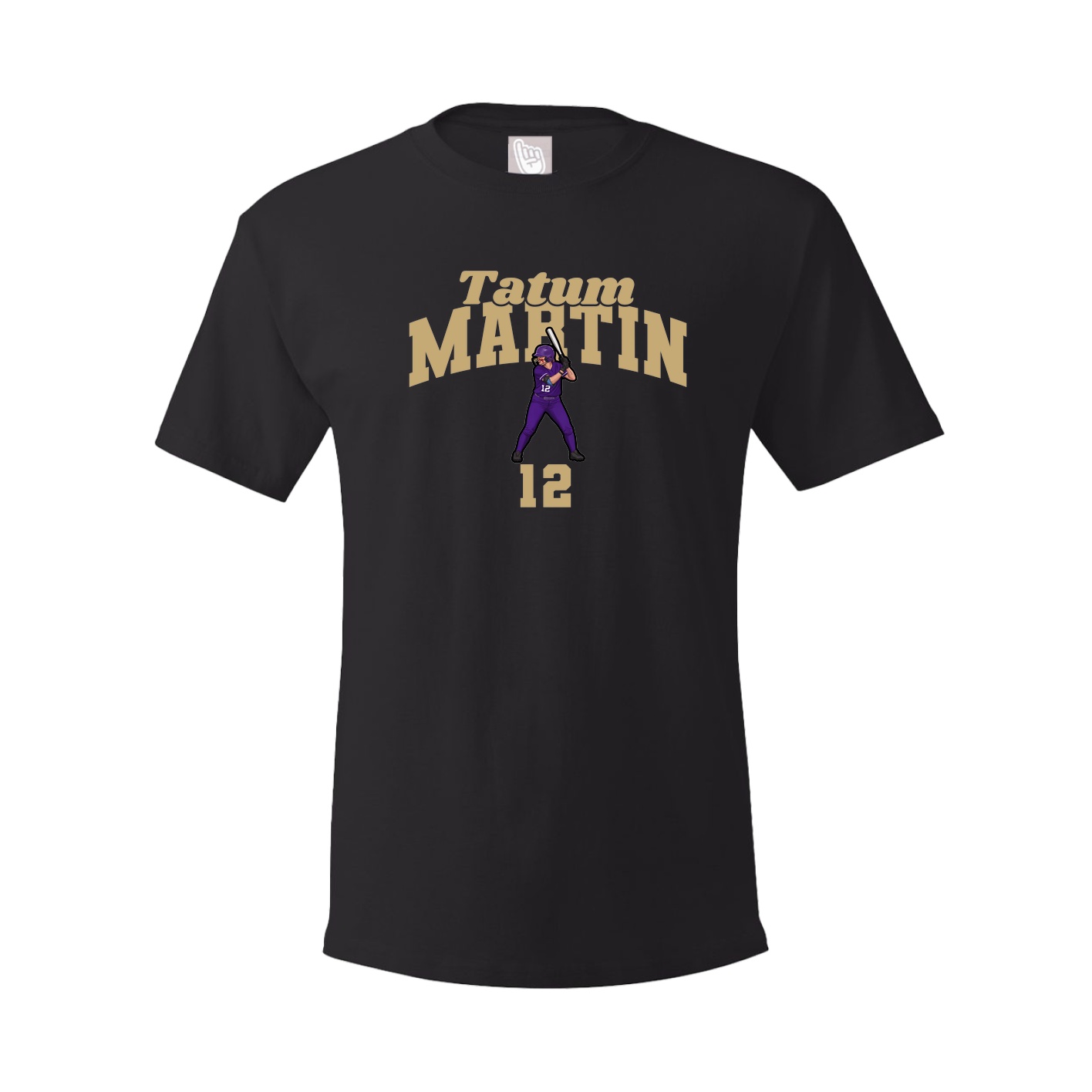 Tee — Signature Arch in Black