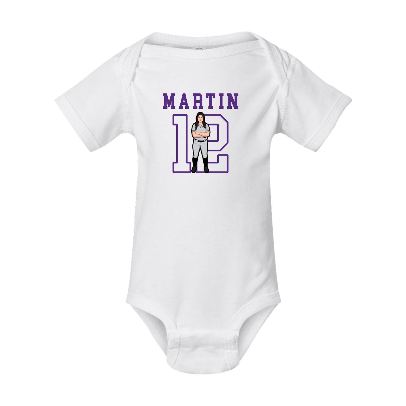 Baby Onesie — Shirsey in White