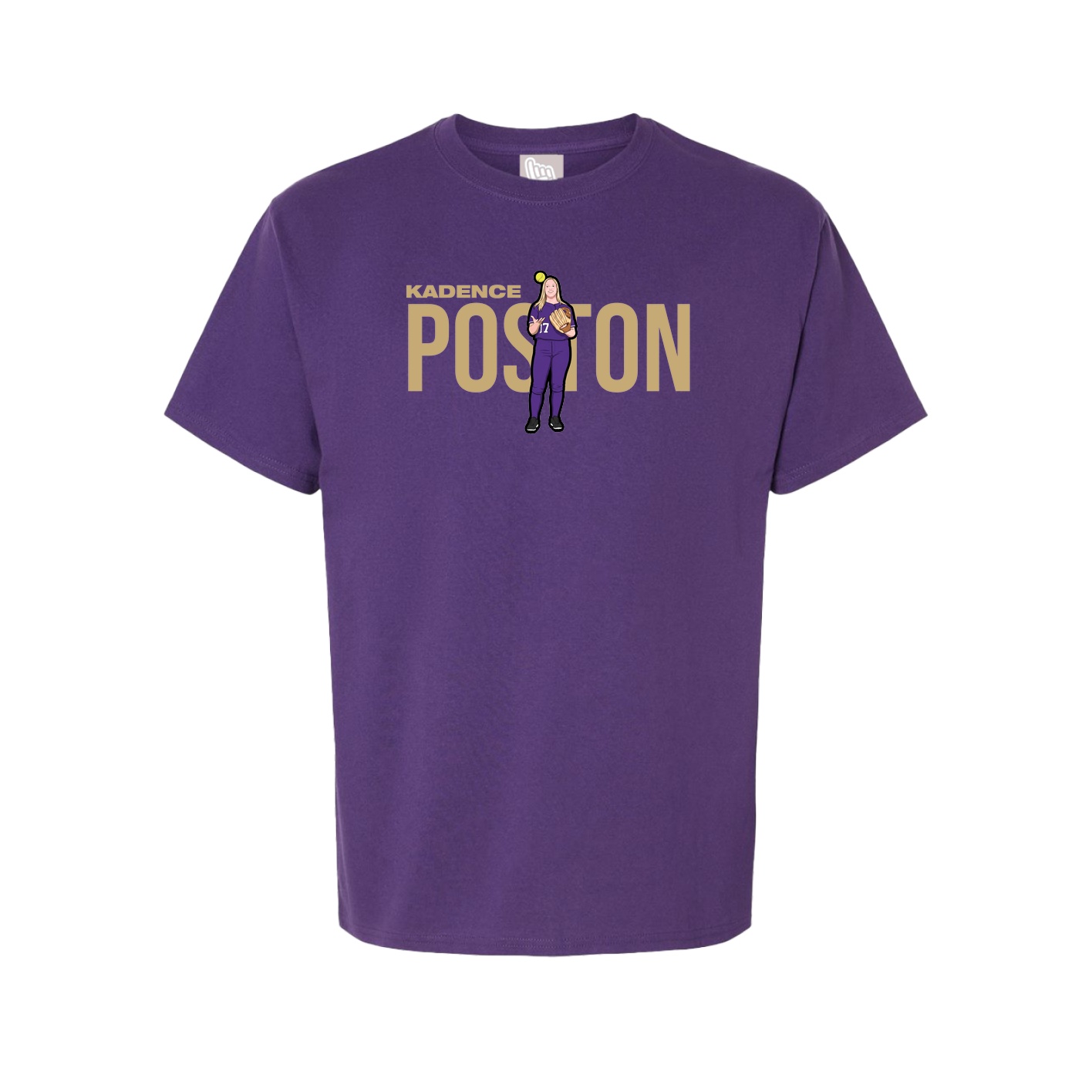 Tee — Player Name in Purple