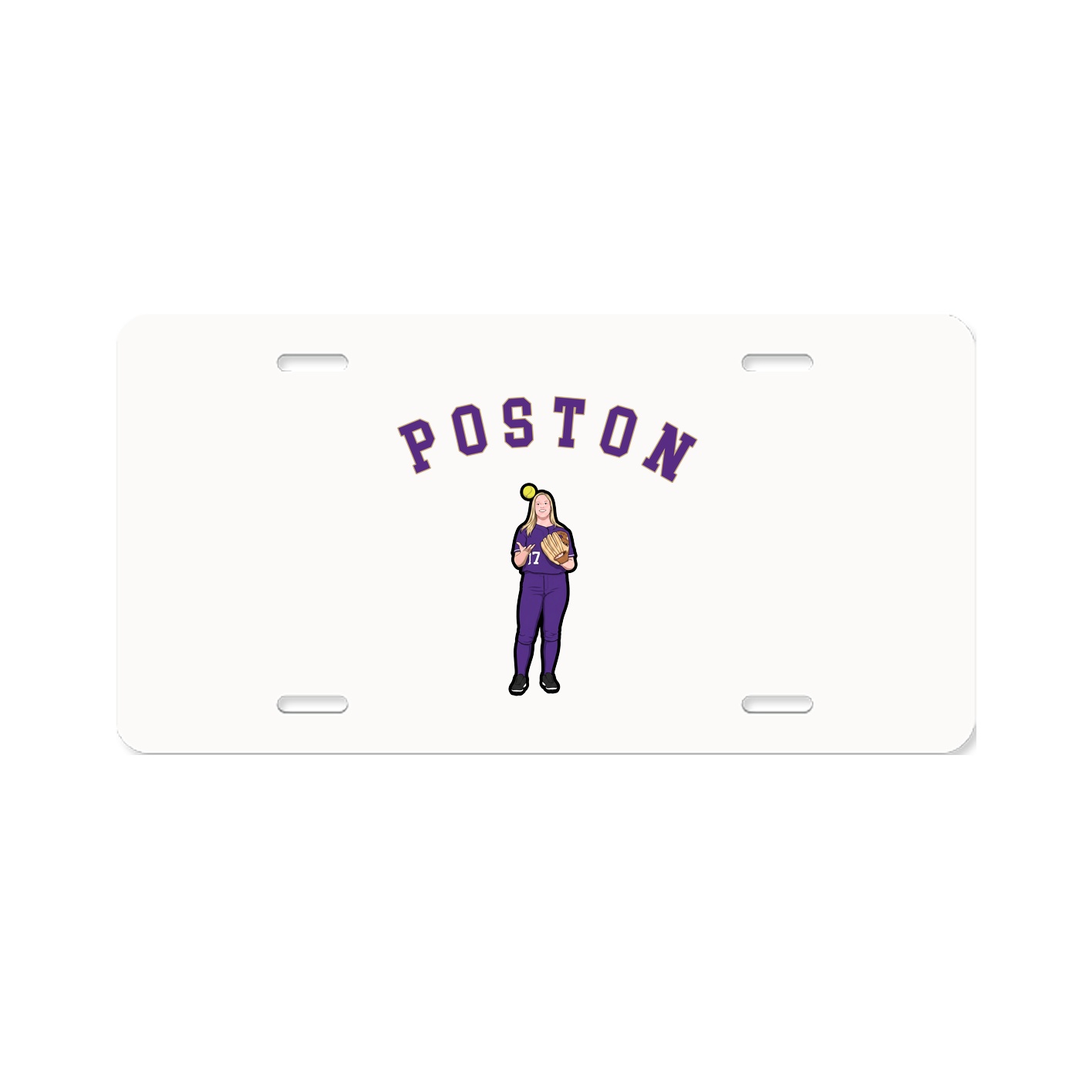 License Plate — Shirsey Arch in Classic