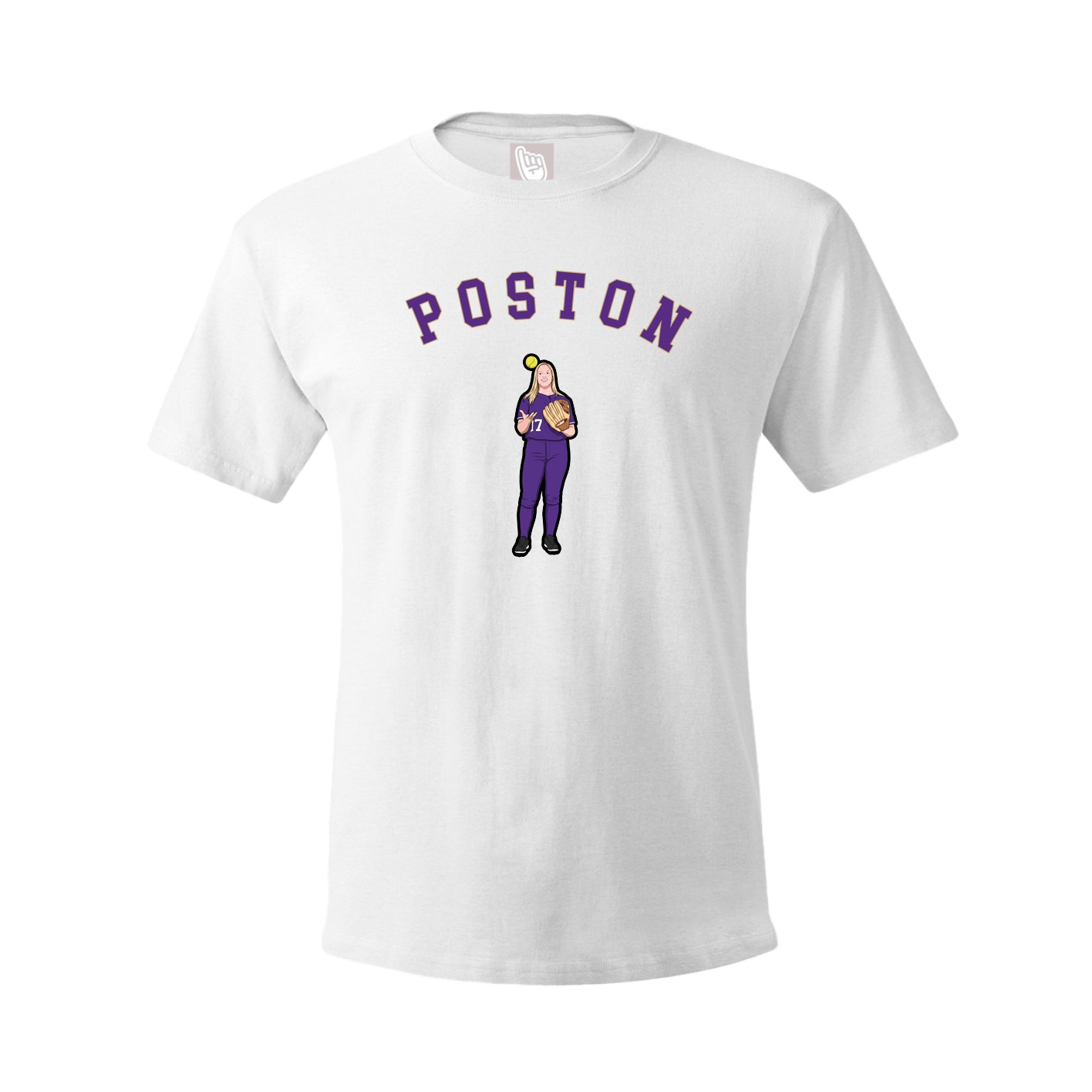 Youth Tee — Shirsey Arch in White