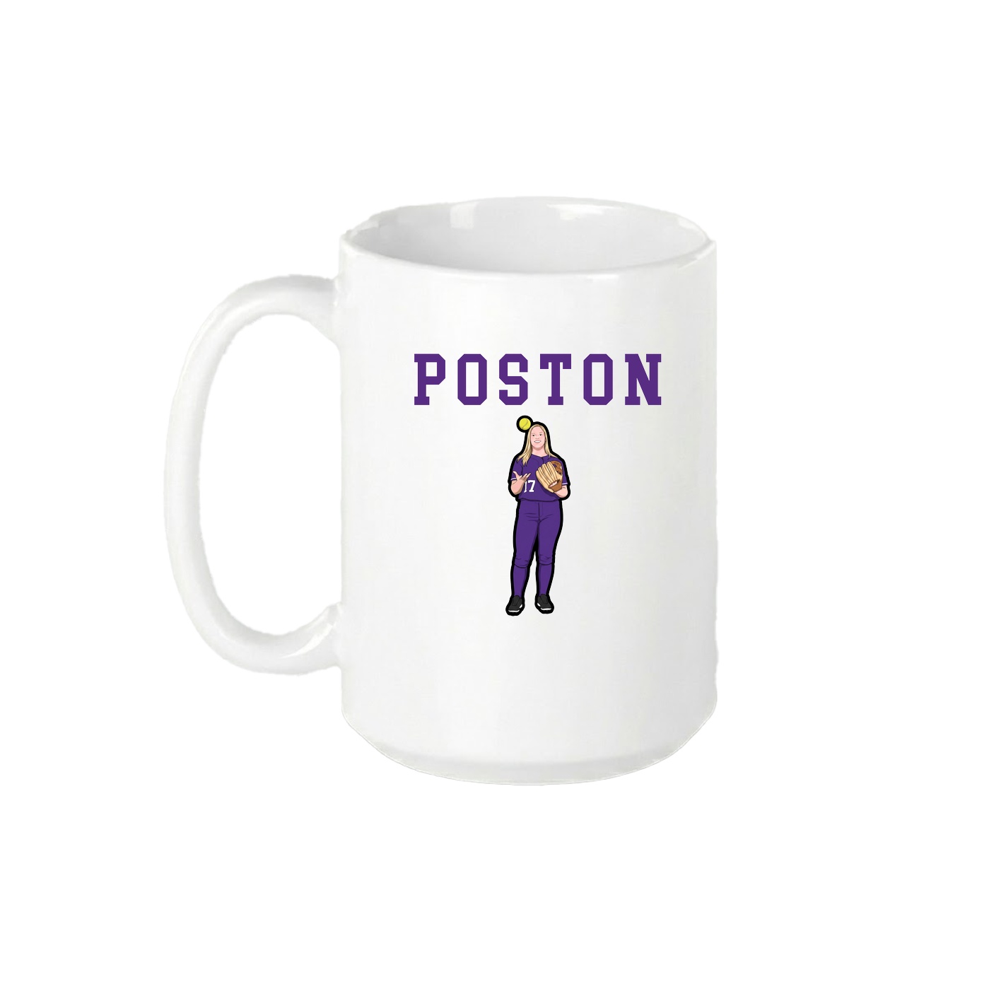 15oz Coffee Mug — Shirsey in White
