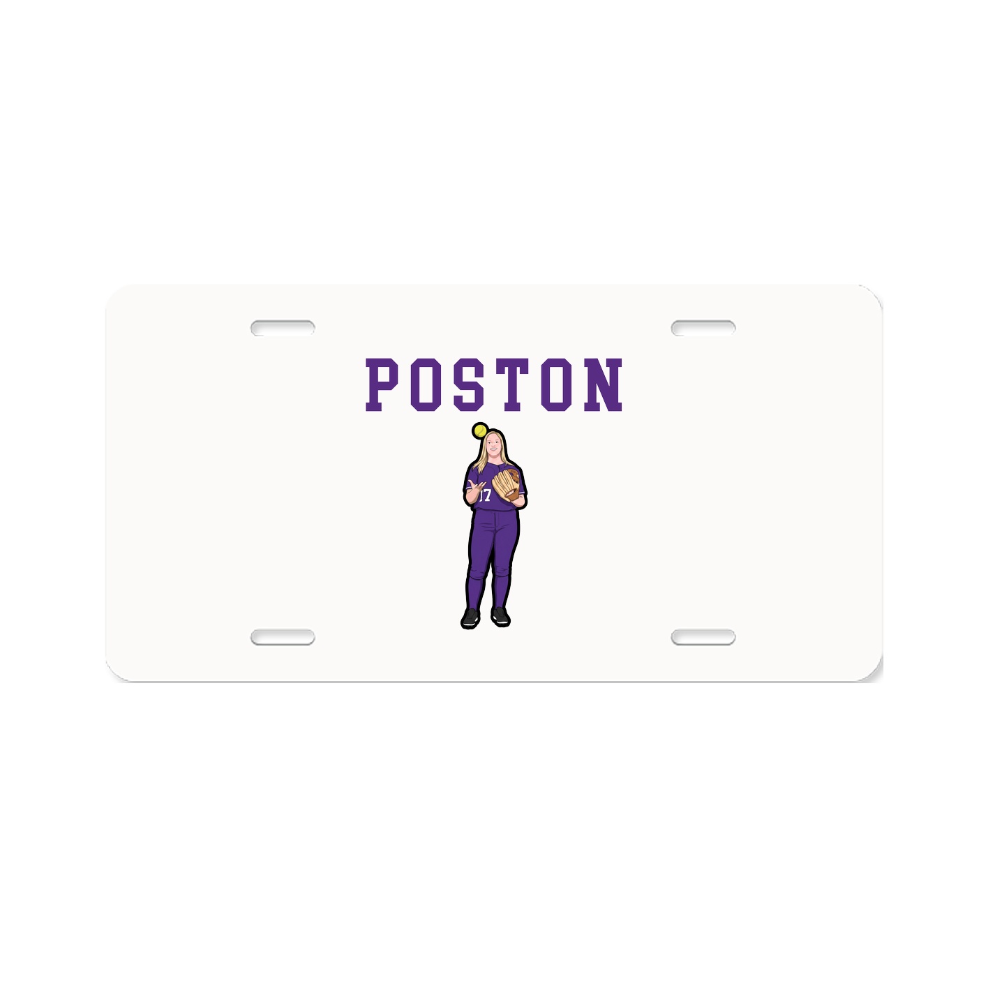 License Plate — Shirsey in Classic