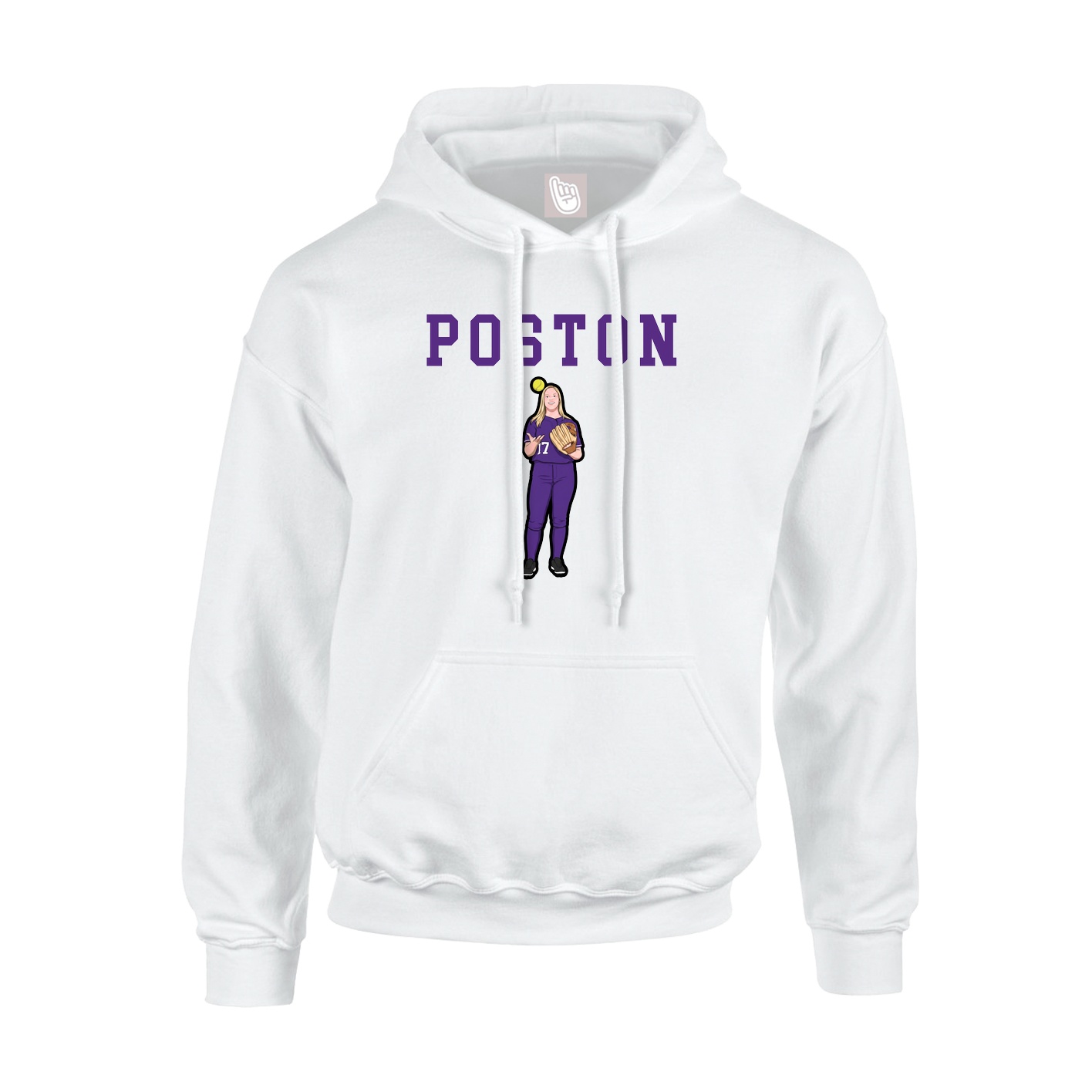 Youth Hoodie — Shirsey in White
