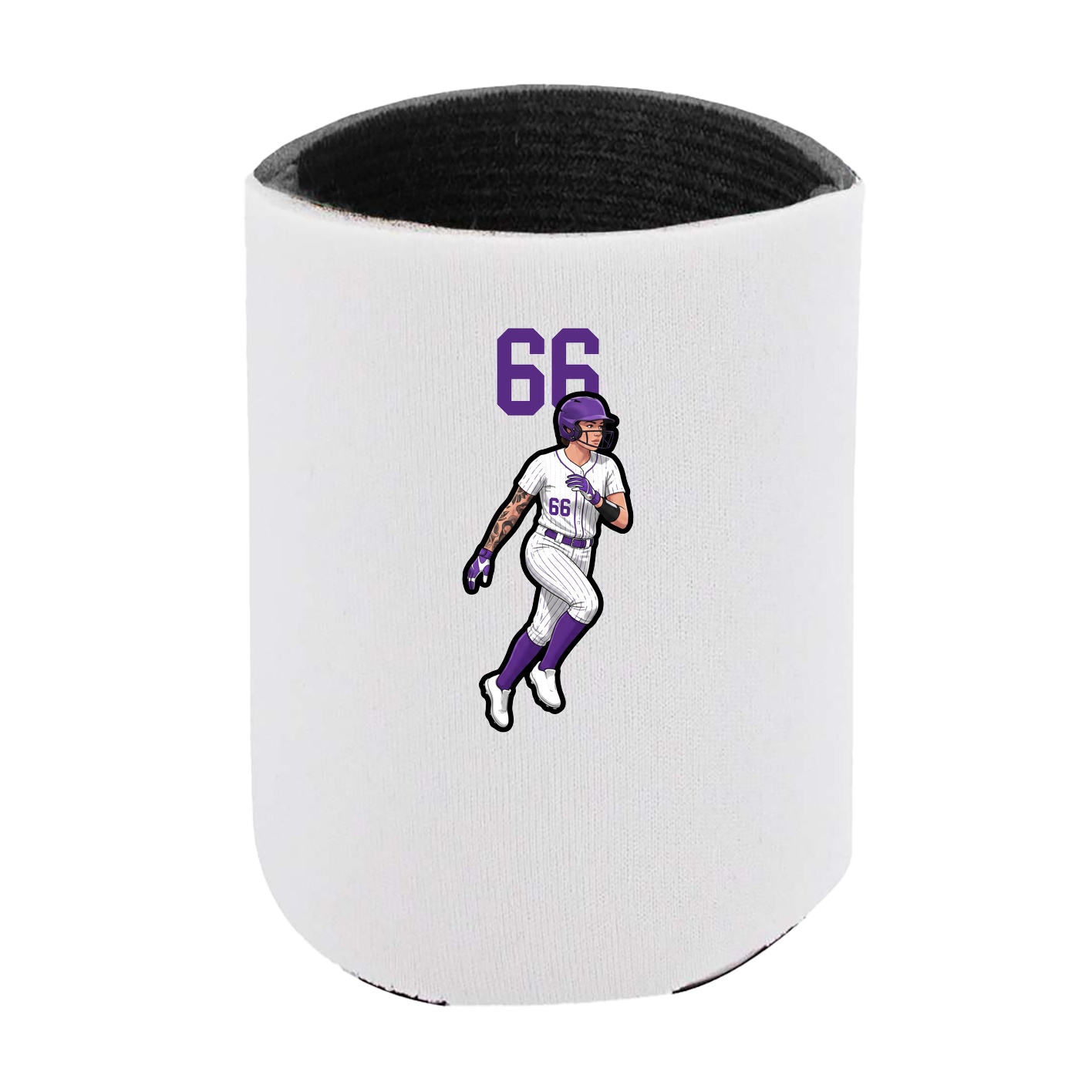 Can Holder — Number Top in White