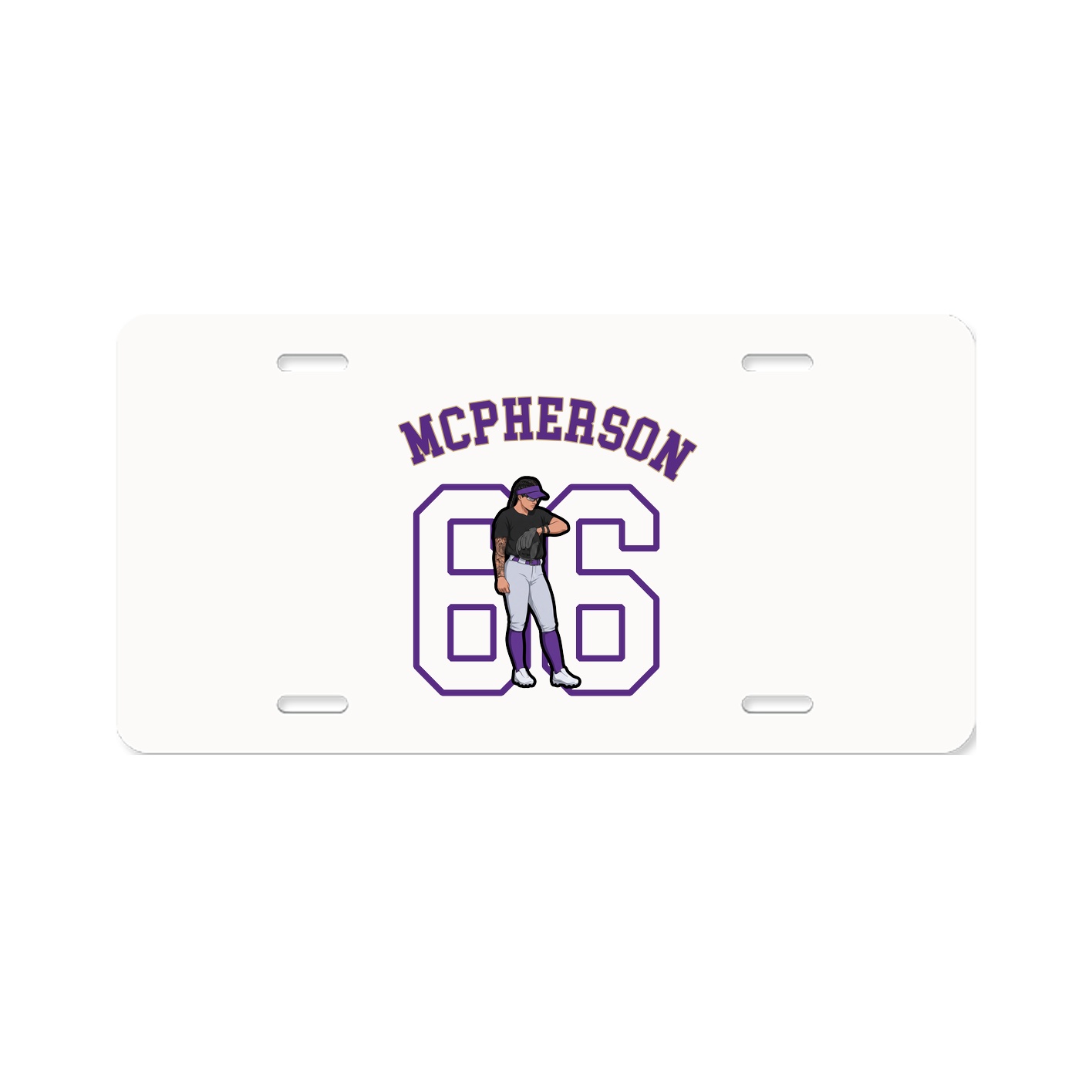 License Plate — Shirsey Arch in Classic
