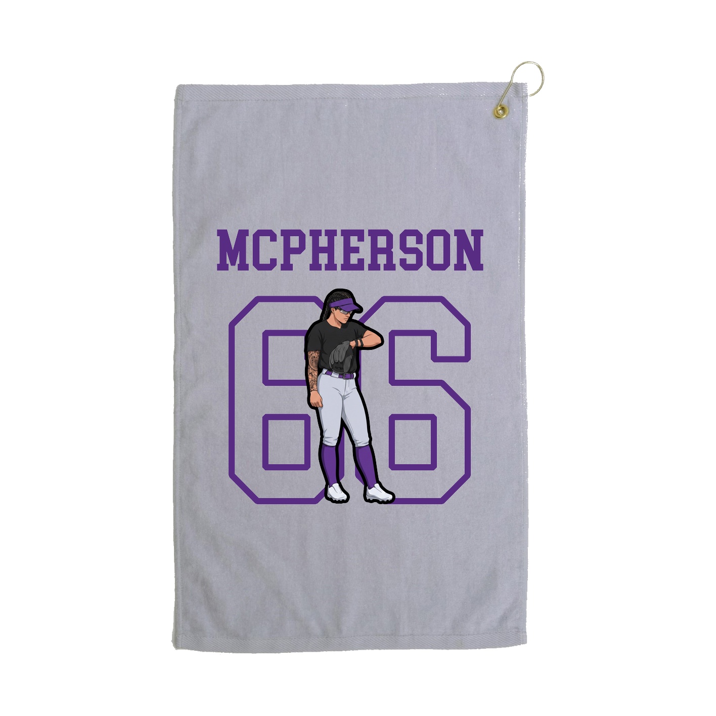 Golf Towel — Shirsey in Grey