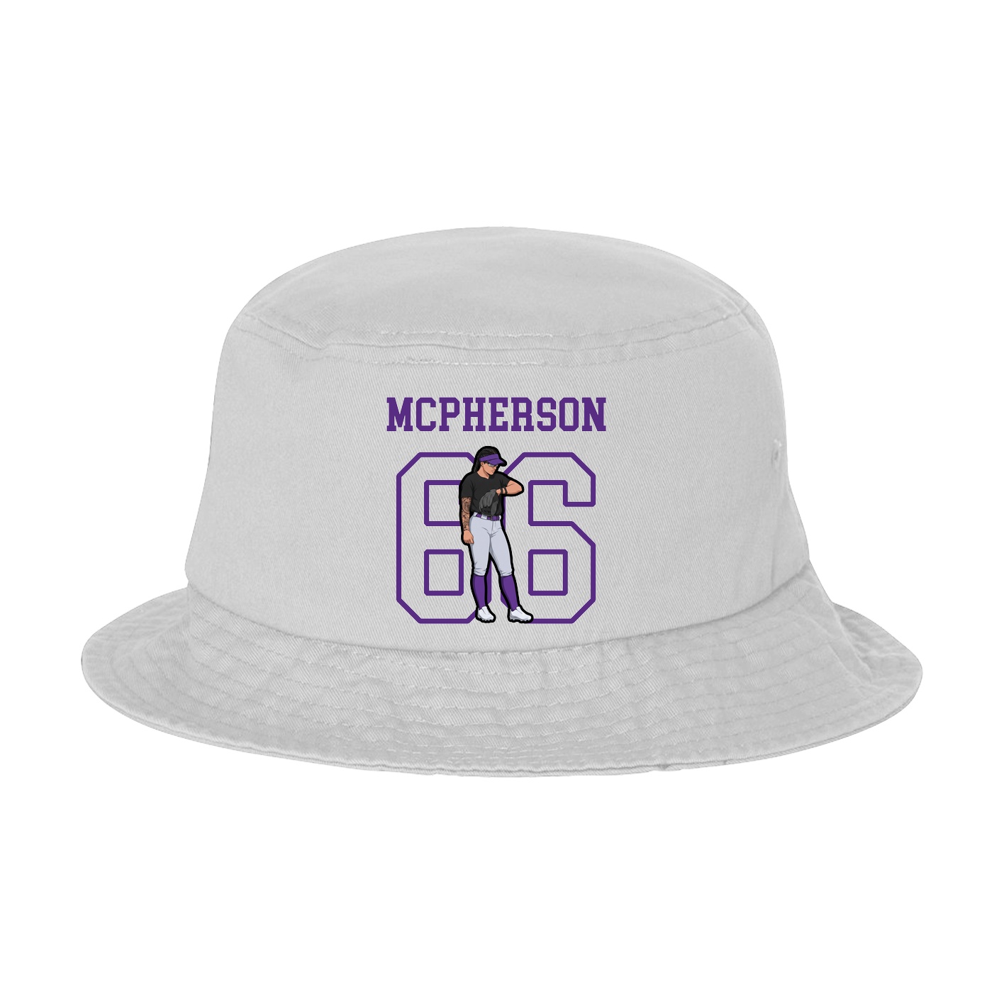 Bucket Cap — Shirsey in White