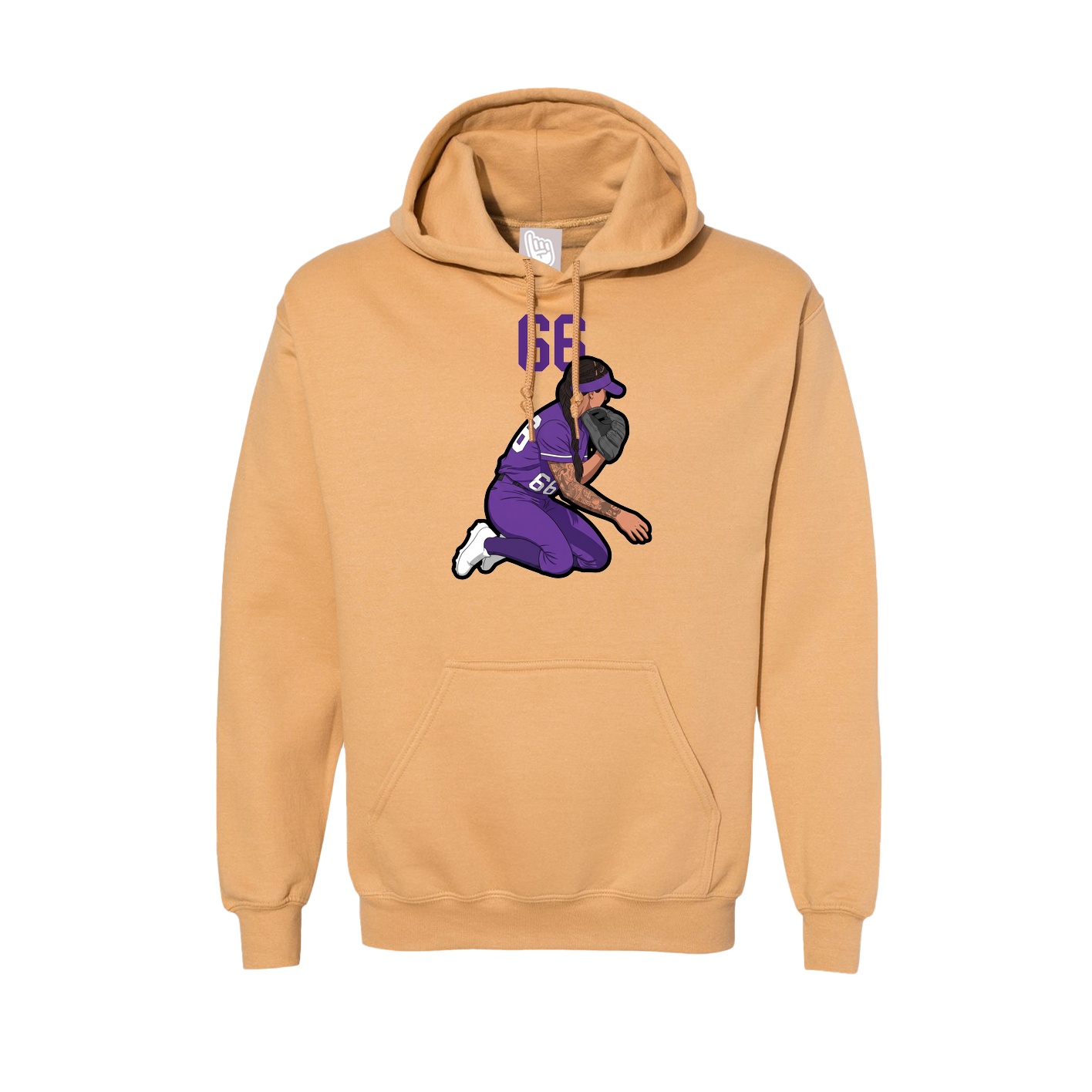 Hoodie — Number Top in Vegas Gold